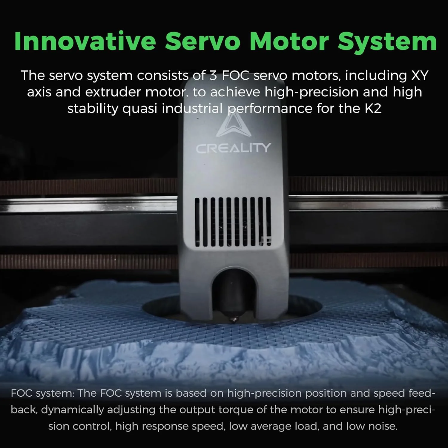 دستگاه چاپگر سه بعدی چند رنگی Creality K2 Combo به همراه CFS و فیلامنت Hyper PETG کرالیتی 4 کیلویی