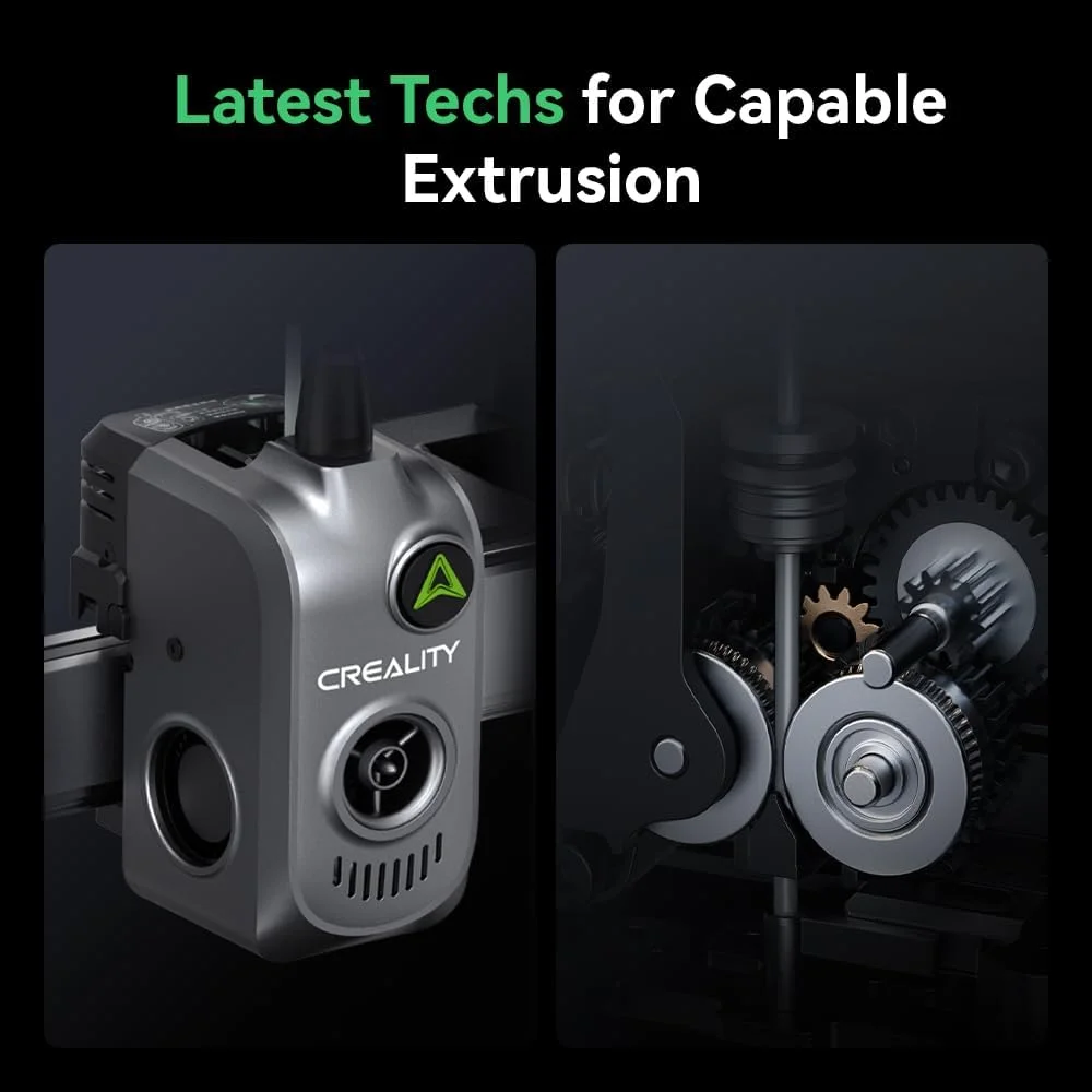 پرینتر سه بعدی Creality Hi، چاپ چند رنگ (نیاز به CFS)، همراه با فیلامنت Hyper RFID PLA 1.75mm 2KG (سیاه و سفید) پرینتر سه بعدی Creality Hi، چاپ چند رنگ (نیاز به CFS)، همراه با فیلامنت Hyper RFID PLA 1.75mm 2KG (سیاه و سفید)