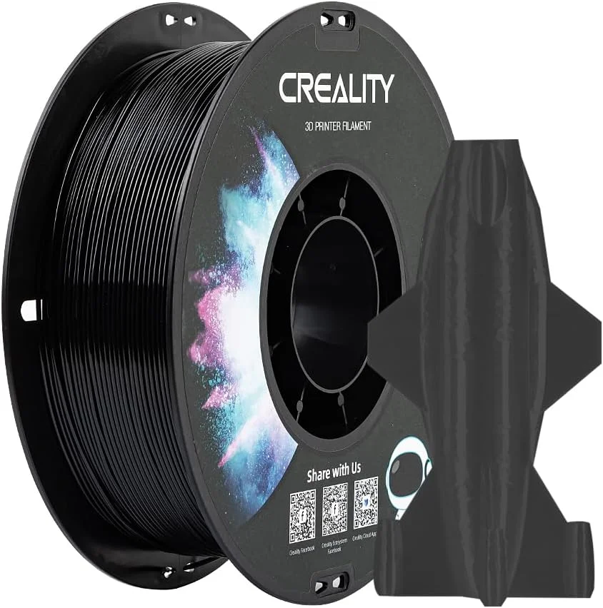 بسته پرینتر سه بعدی Creality Ender 3 V3 KE به همراه فیلامنت PETG کرالیتی 1.75mm PETG سفید، PETG مشکی، PETG قرمز، PETG شفاف، فیلامنت پرینت سه بعدی 1 کیلوگرم X 4 قرقره