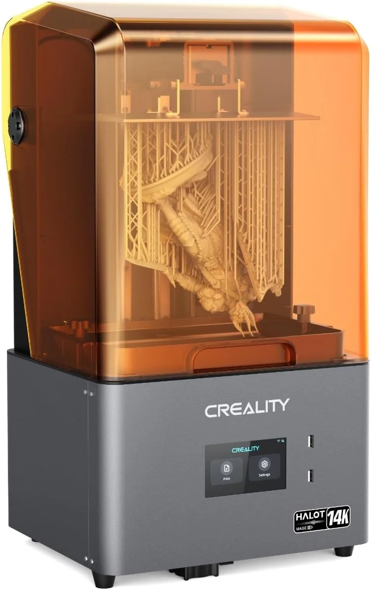 پرینتر سه بعدی رزینی Creality Halot Mage S 14K به همراه دوربین Nebula برای پرینترهای سه بعدی، کیفیت HD برای Halot Mage S