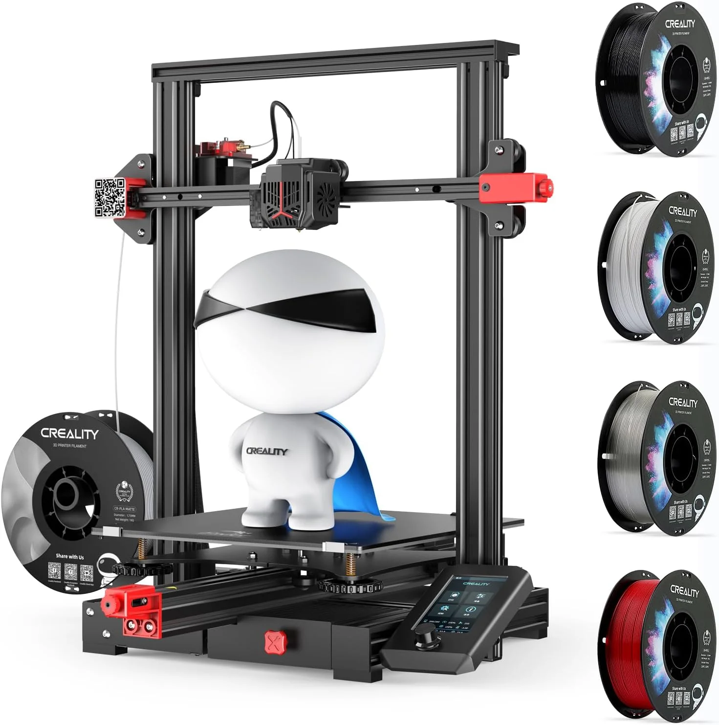 بسته پرینتر سه بعدی کرالیتی Ender 3 Max Neo به همراه فیلامنت PETG کرالیتی 1.75 میلی متر