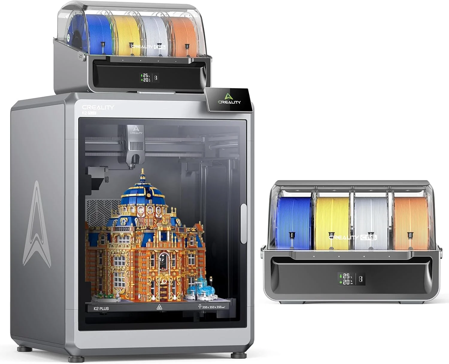 بسته پرینتر سه بعدی Creality K2 Plus Combo به همراه Creality CFS