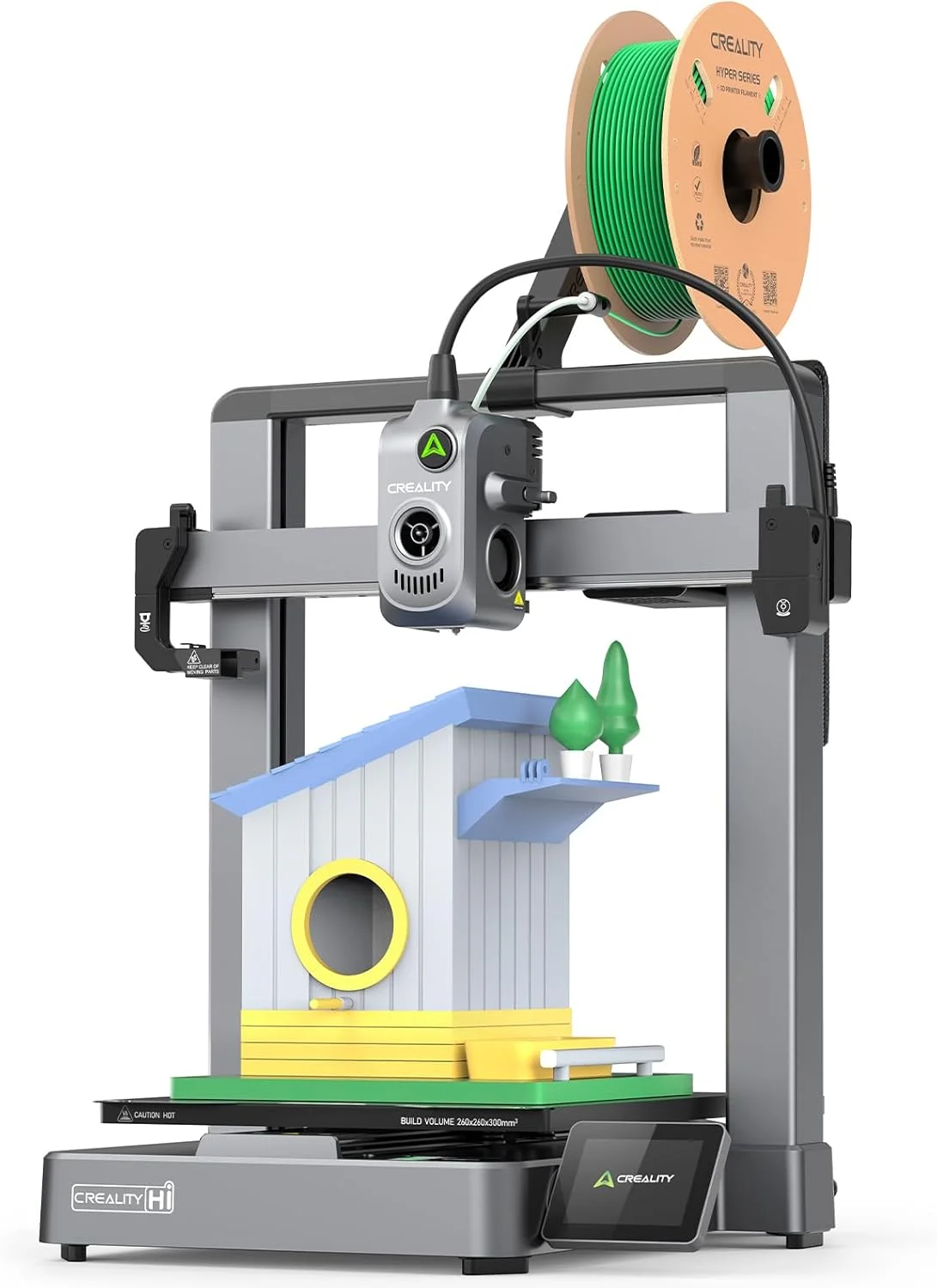 پرینتر سه بعدی چند رنگی Creality Hi Combo با CFS، مونتاژ شده 95%، سرعت بالای 500mm/s، تراز خودکار، خواندن خودکار فیلامنت، فریم تمام فلزی 260x260x300mm پرینتر سه بعدی چند رنگی Creality Hi Combo با CFS، مونتاژ شده 95%، سرعت بالای 500mm/s، تراز خودکار، خواندن خودکار فیلامنت، فریم تمام فلزی 260x260x300mm