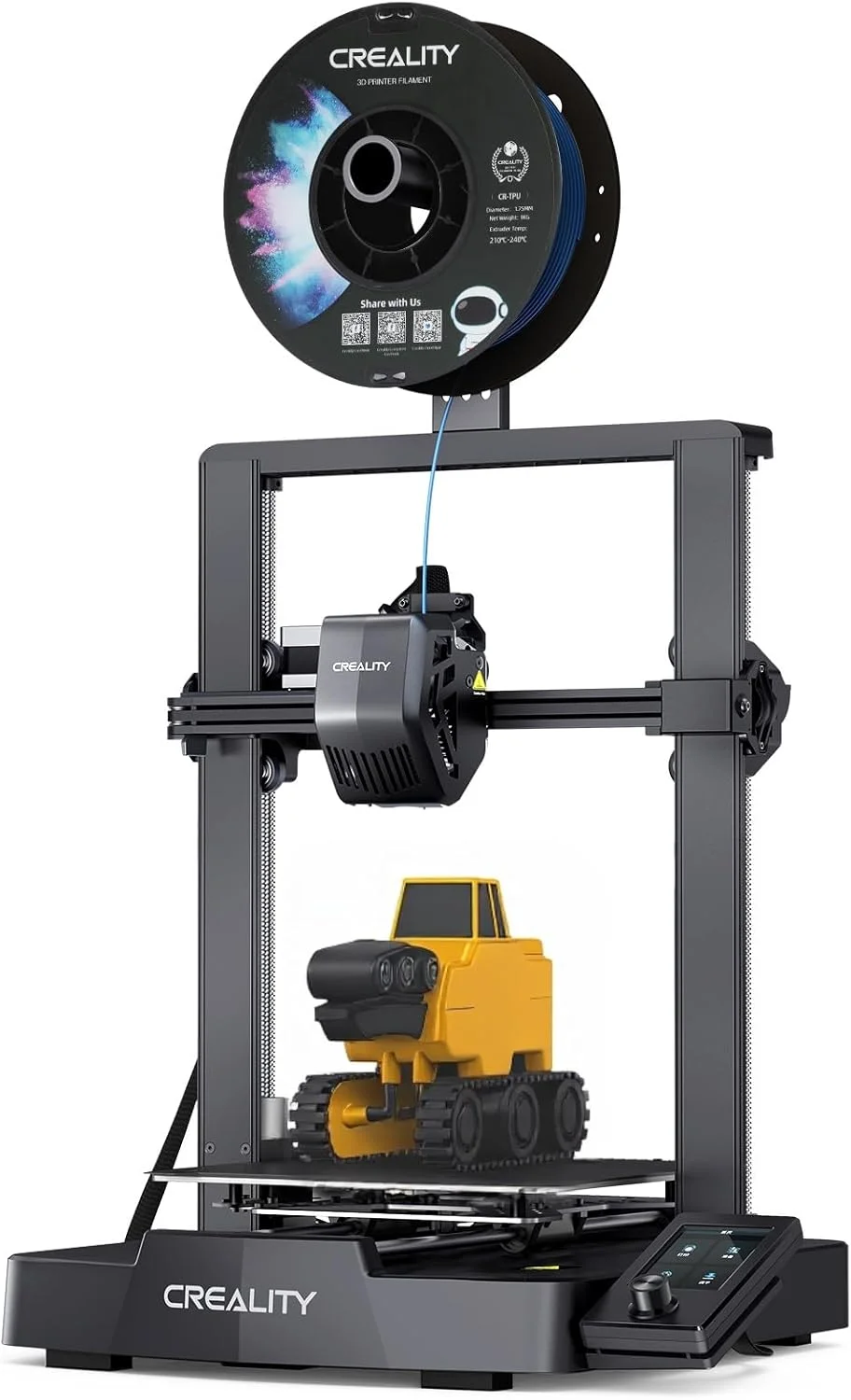 پرینتر سه بعدی کرالیتی Ender 3 V3 SE، سرعت بالا 250 میلیمتر بر ثانیه، تراز خودکار CR Touch، اکسترودر مستقیم Sprite، بارگیری خودکار فیلامنت، محور Z دوگانه و محور Y تسمهای، ابعاد ساخت 220x220x250 میلیمتر پرینتر سه بعدی کرالیتی Ender 3 V3 SE، سرعت بالا 250 میلیمتر بر ثانیه، تراز خودکار CR Touch، اکسترودر مستقیم Sprite، بارگیری خودکار فیلامنت، محور Z دوگانه و محور Y تسمهای، ابعاد ساخت 220x220x250 میلیمتر