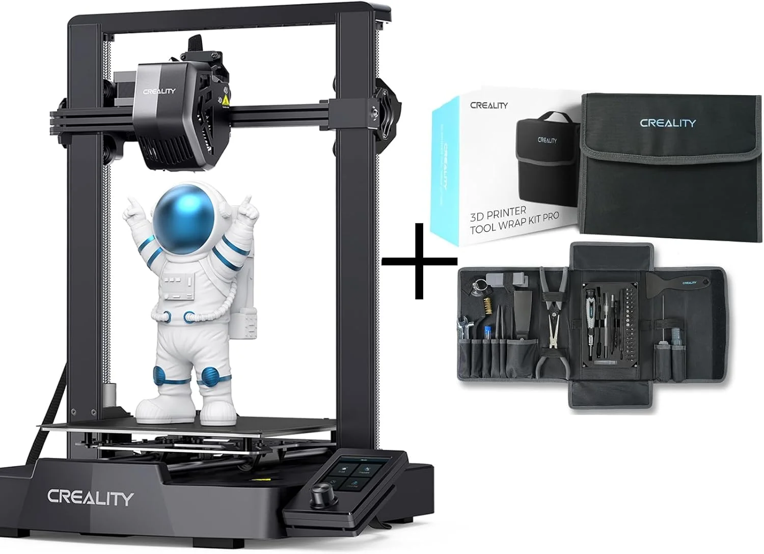 پرینتر سه بعدی کرالیتی Ender 3 V3 SE و بسته ابزار چاپ سه بعدی 74 تکه پرینتر سه بعدی کرالیتی Ender 3 V3 SE و بسته ابزار چاپ سه بعدی 74 تکه