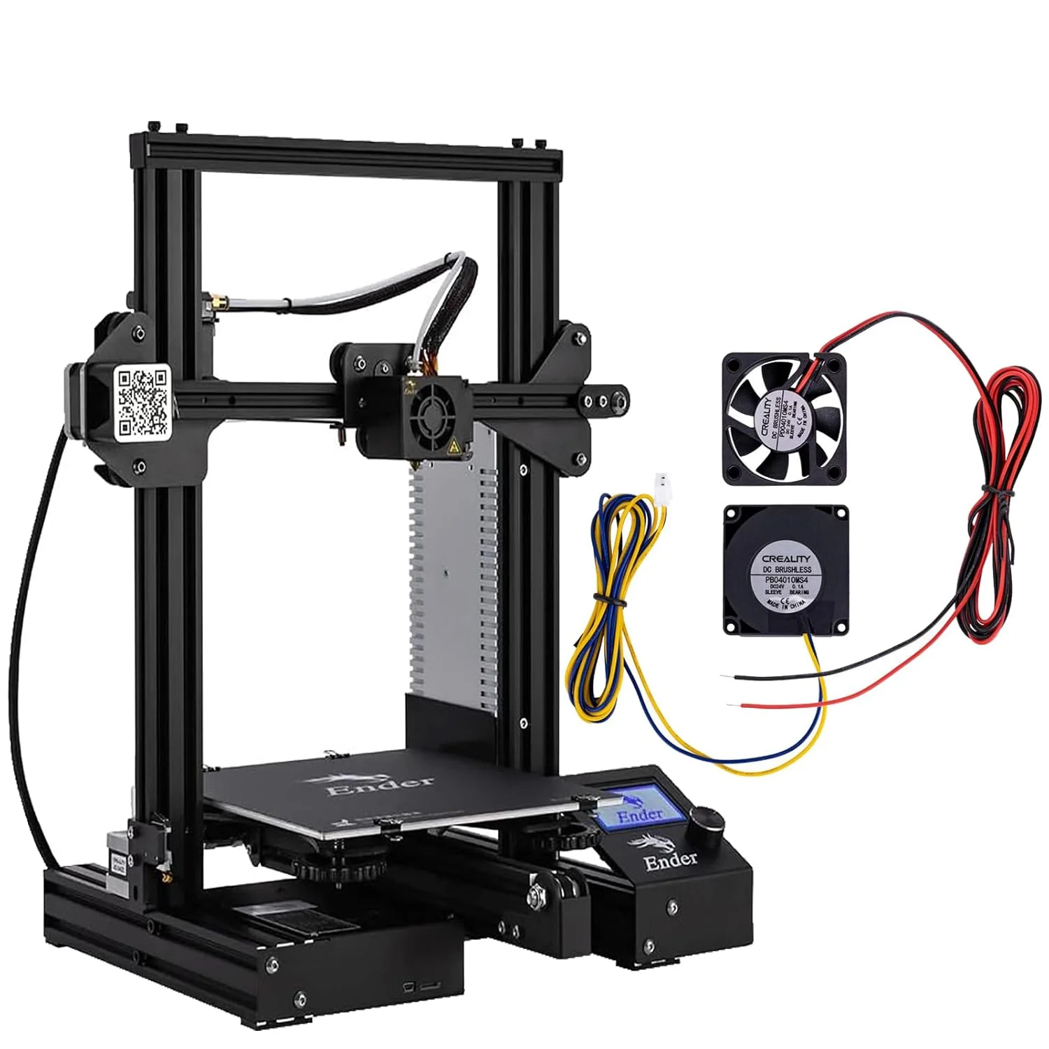 پرینتر سه بعدی کرالیتی Ender 3 به همراه فن های اکسترودر هات اند 4010