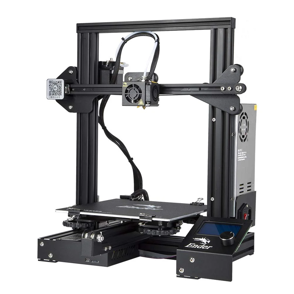 چاپگر سه بعدی کامگرو کریالیتی Ender 3 و کیت محور Z دوگانه رسمی کریالیتی Ender 3V2 به همراه پیچ سربی