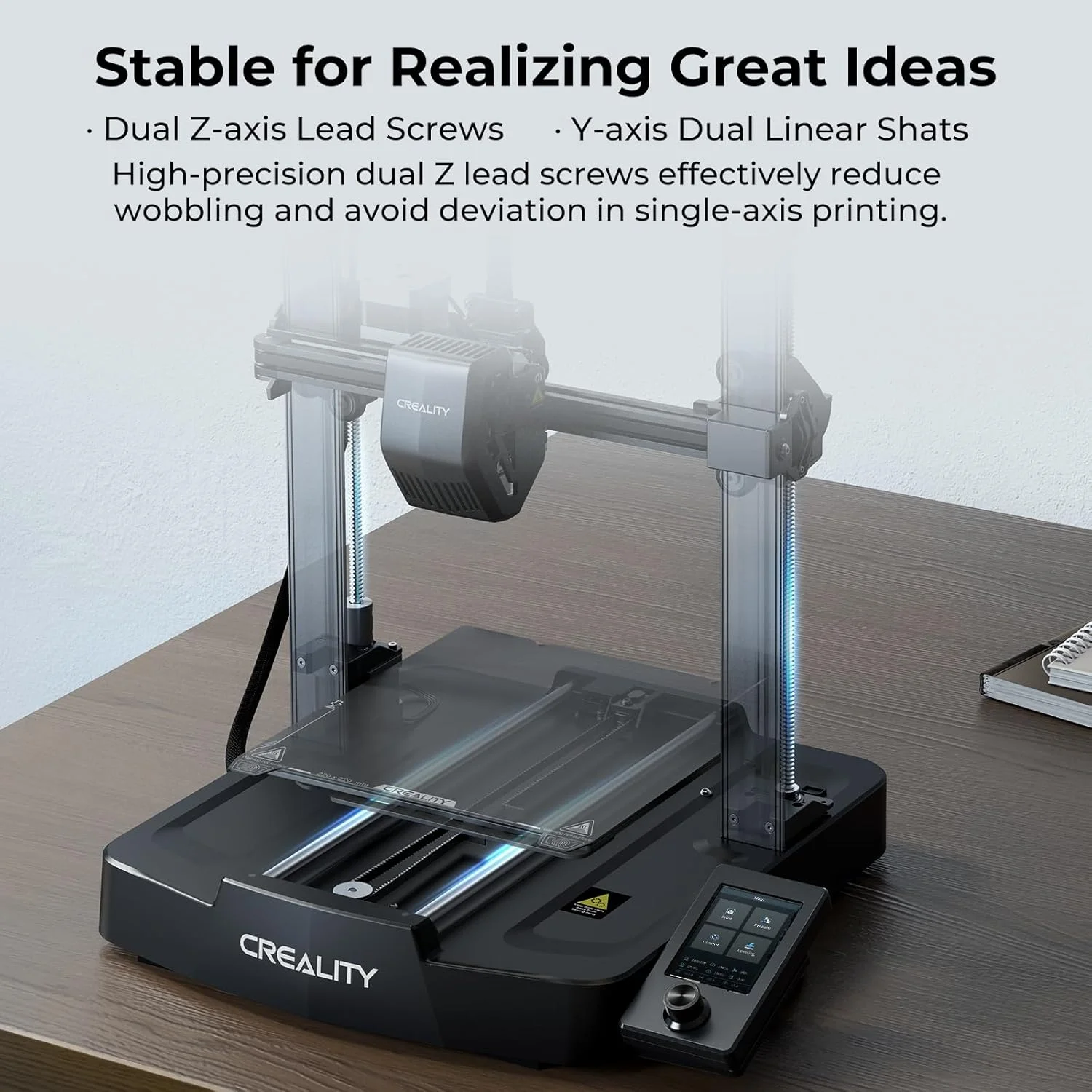 بسته پرینتر سه بعدی Creality Ender 3 V3 SE به همراه ابزار رفع گرفتگی نازل