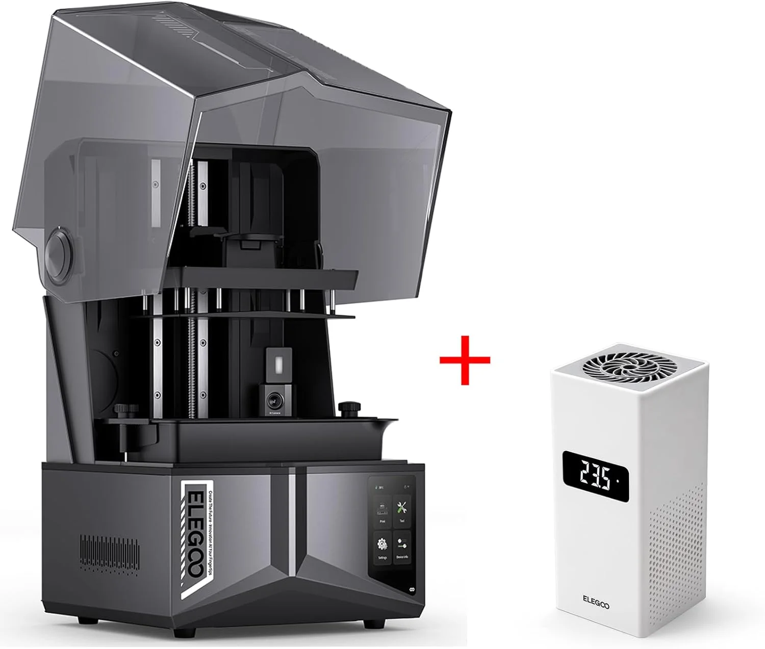 چاپگر سه بعدی رزینی ELEGOO Saturn 4 Ultra 16K و مینی هیتر هوشمند برای چاپگر سه بعدی رزینی