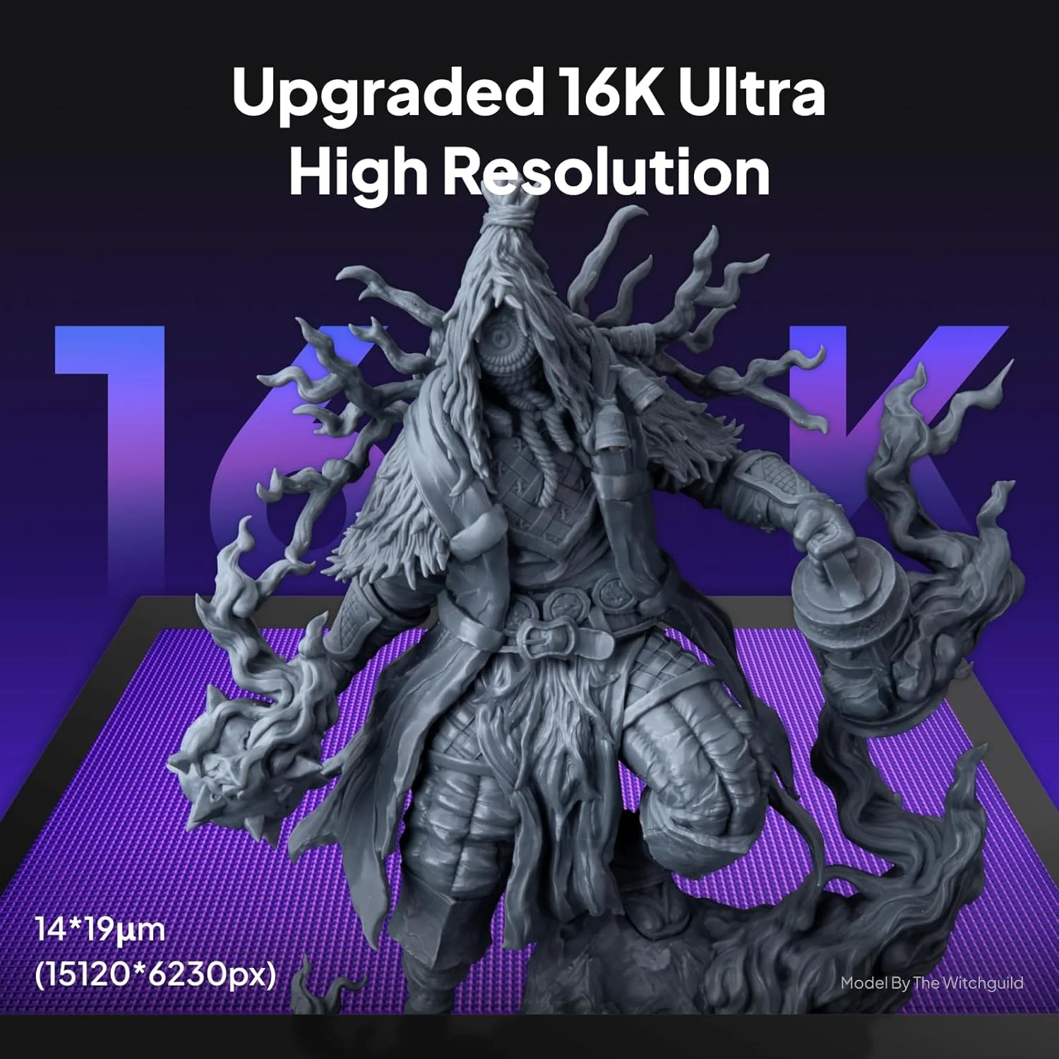 چاپگر سه بعدی رزینی ELEGOO Saturn 4 Ultra 10" 16K و فیلم رهاساز PFA ELEGOO بسته 5 عددی برای Saturn 4 Ultra 16K