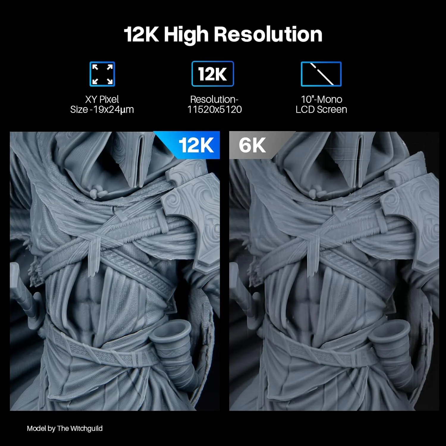 پرینتر سه بعدی رزینی ELEGOO Saturn 4 MSLA و مینی هیتر ELEGOO برای پرینتر سه بعدی رزینی