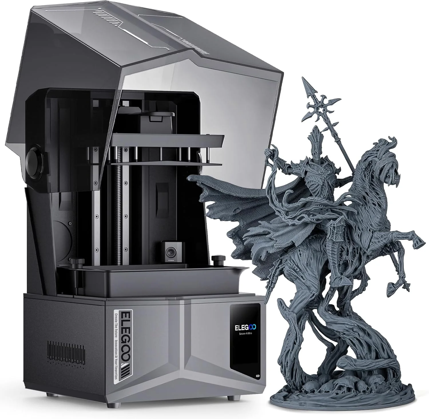 چاپگر سه بعدی رزینی ELEGOO Saturn 4 Ultra 12K MSLA و رزین ABS-Like 3.0 Pro ELEGOO یک کیلوگرمی