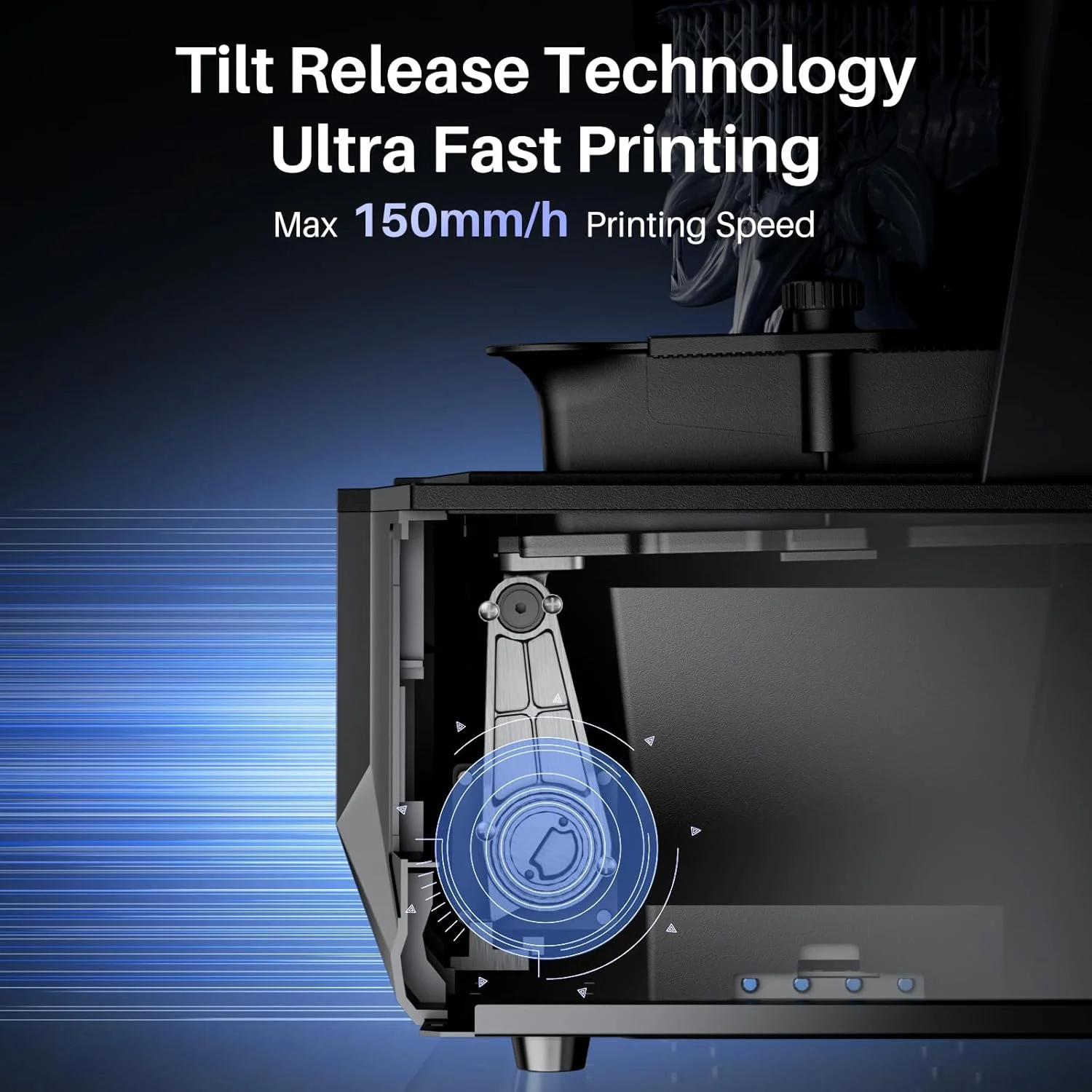 پرینتر سه بعدی رزینی ELEGOO Saturn 4 Ultra 16K و رزین قابل شستشو با آب ارتقا یافته ELEGOO 2.0 خاکستری 1000 گرمی