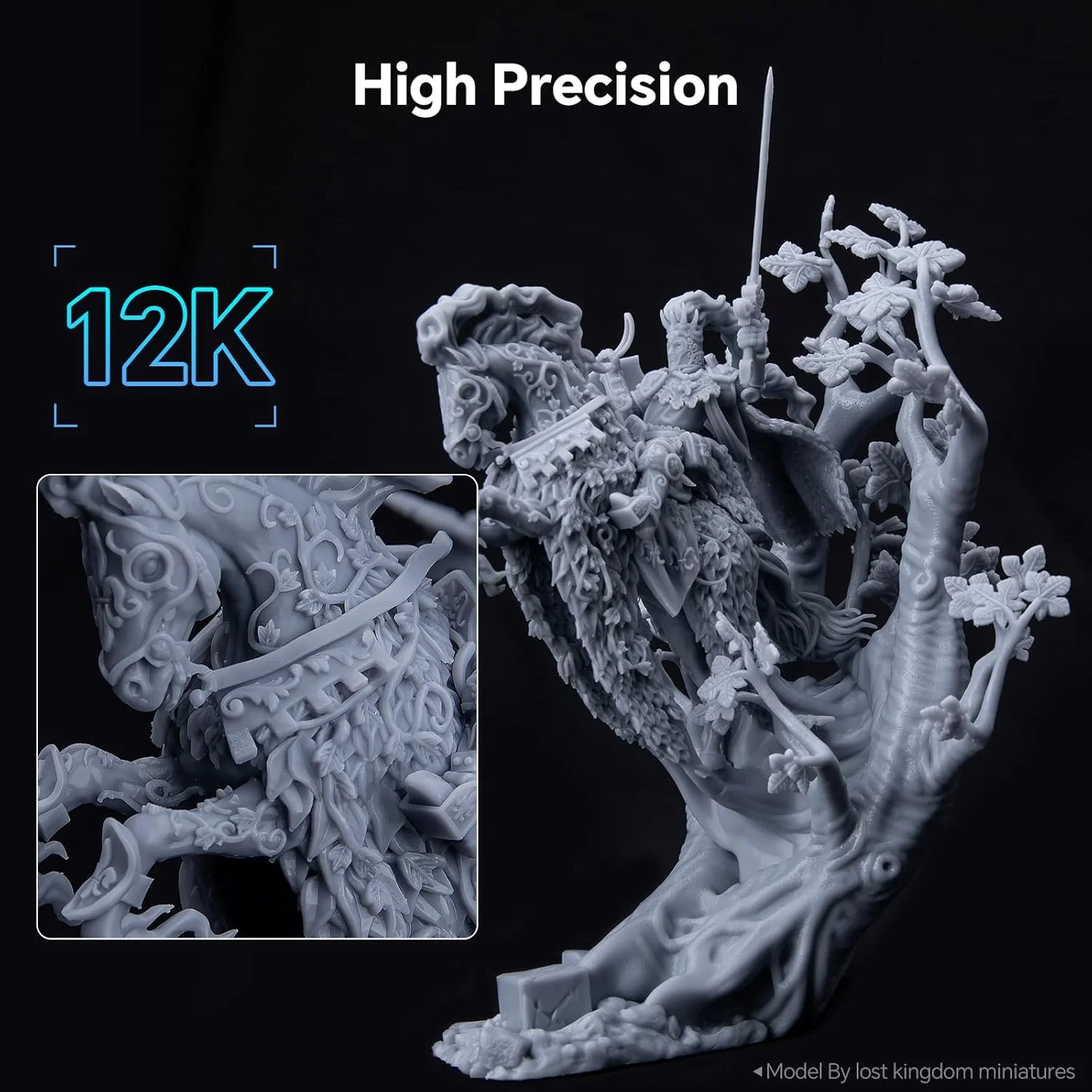 پرینتر سه بعدی ELEGOO Saturn 3 12K MSLA و فیلم رهاساز PFA 2.0 ELEGOO (بسته 3 عددی)