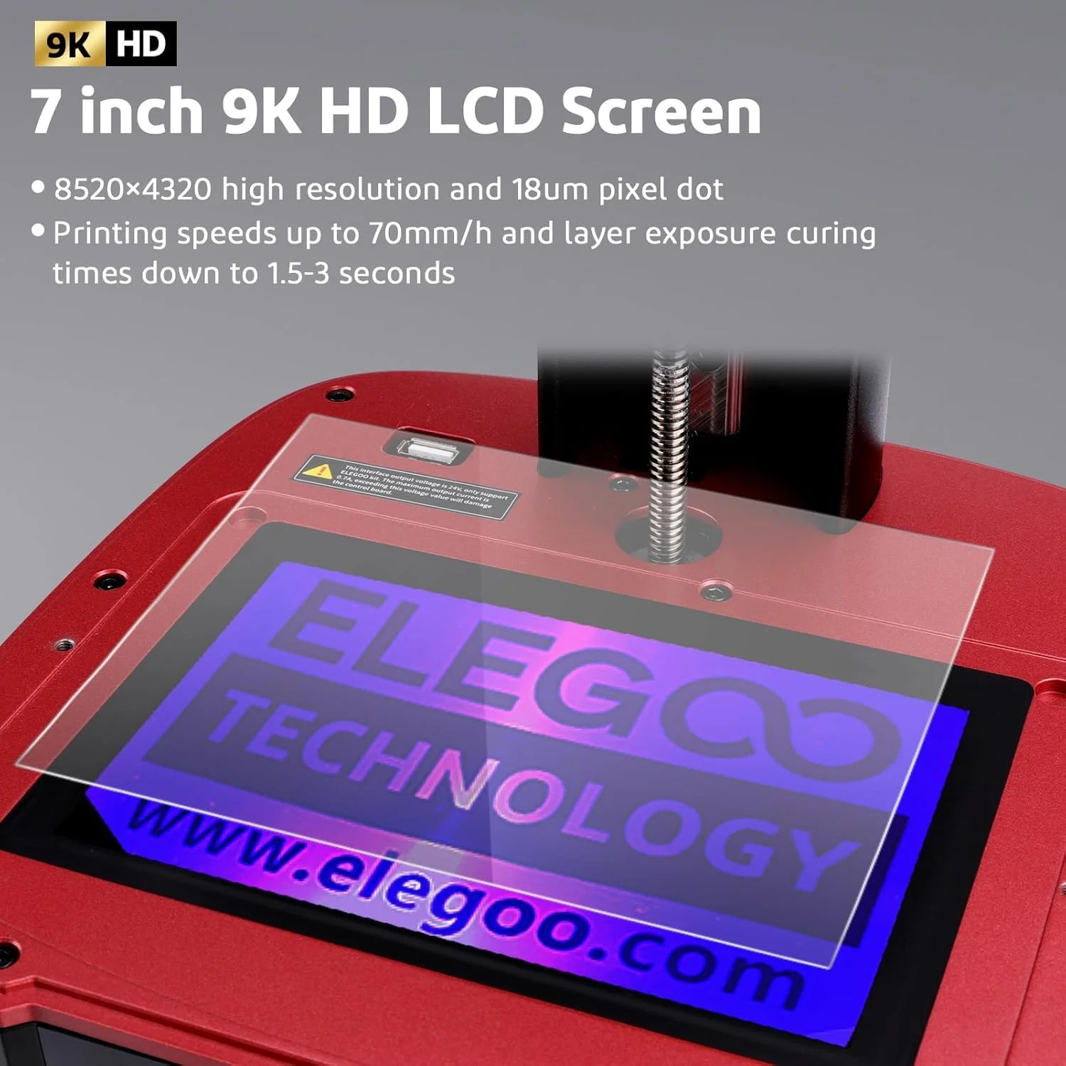 پرینتر سه بعدی رزینی ELEGOO Mars 4 MSLA و ایستگاه شستشو و کیورینگ ELEGOO Mercury Plus 2.0