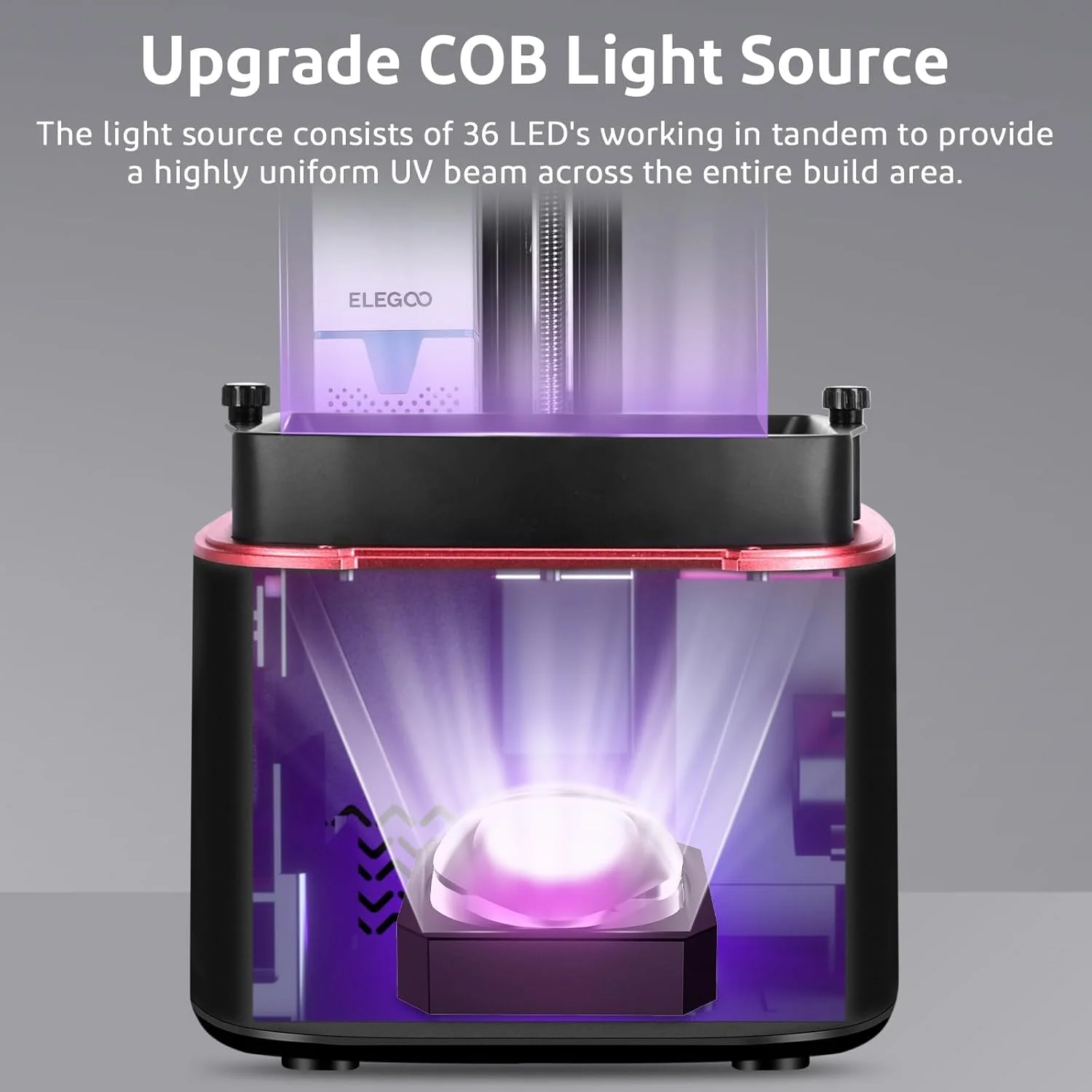 چاپگر سه بعدی رزینی ELEGOO Mars 4 MSLA و رزین چاپگر سه بعدی ELEGOO ABS-Like 3.0 سفید 1000 گرمی