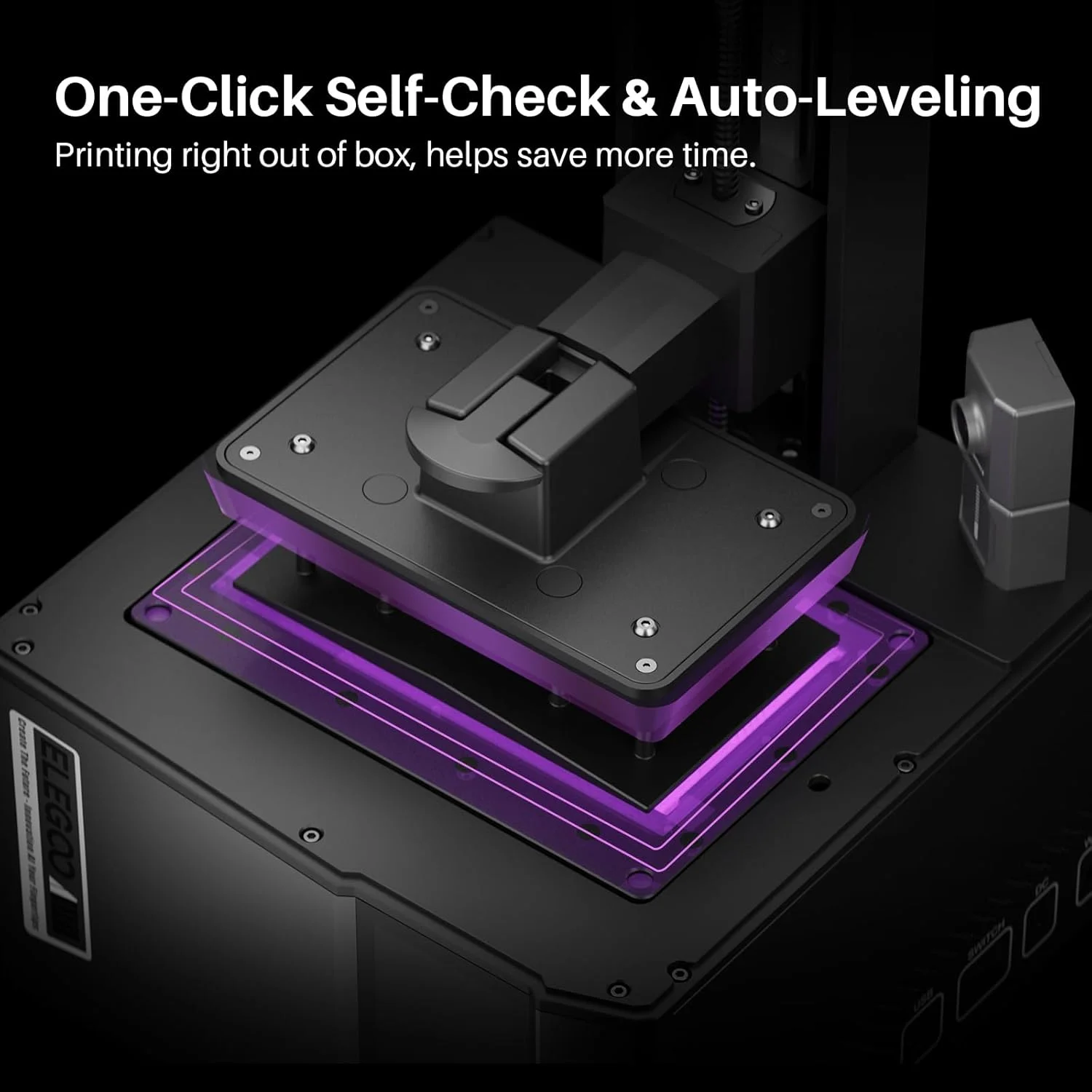 پرینتر سه بعدی رزینی ELEGOO Mars 5 Ultra و دستگاه شستشو و کیور ELEGOO Mercury XS Bundle