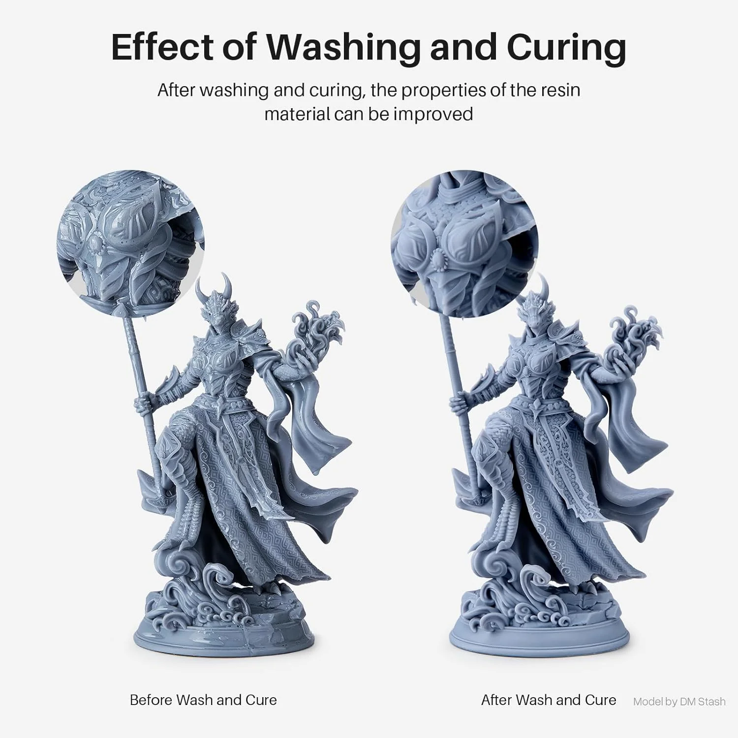 دستگاه شستشو و کیورینگ ELEGOO Mercury Plus V3.0، ظرفیت بزرگ 7.5 لیتری، سازگار با پرینترهای سه بعدی Mars Saturn Photon Halot MSLA LCD DLP