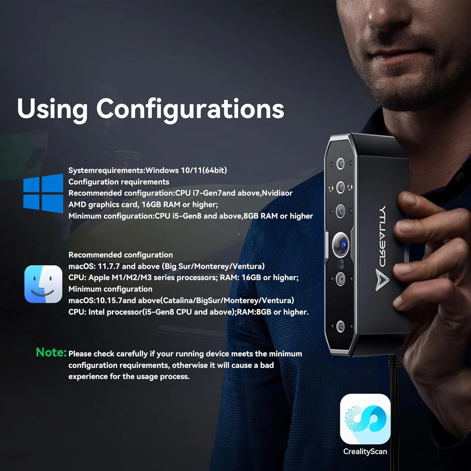 اسکنر سه بعدی Otter کرالیتی به همراه Scan Bridge (تخصصی Otter)، امکان اسکن سه بعدی با تلفن همراه، اسکنر دستی با دقت 0.02 میلی متر