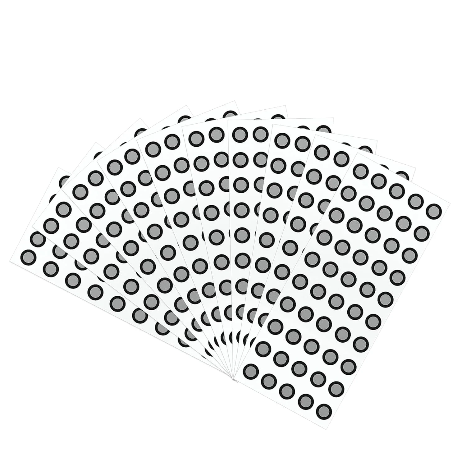 نشانگرهای ردیابی دقیق اسکن سه بعدی 6.0 میلی متری - نقاط تراز اسکنر سه بعدی برای دقت اسکن حرفه ای (10 برگه، 400 برچسب)