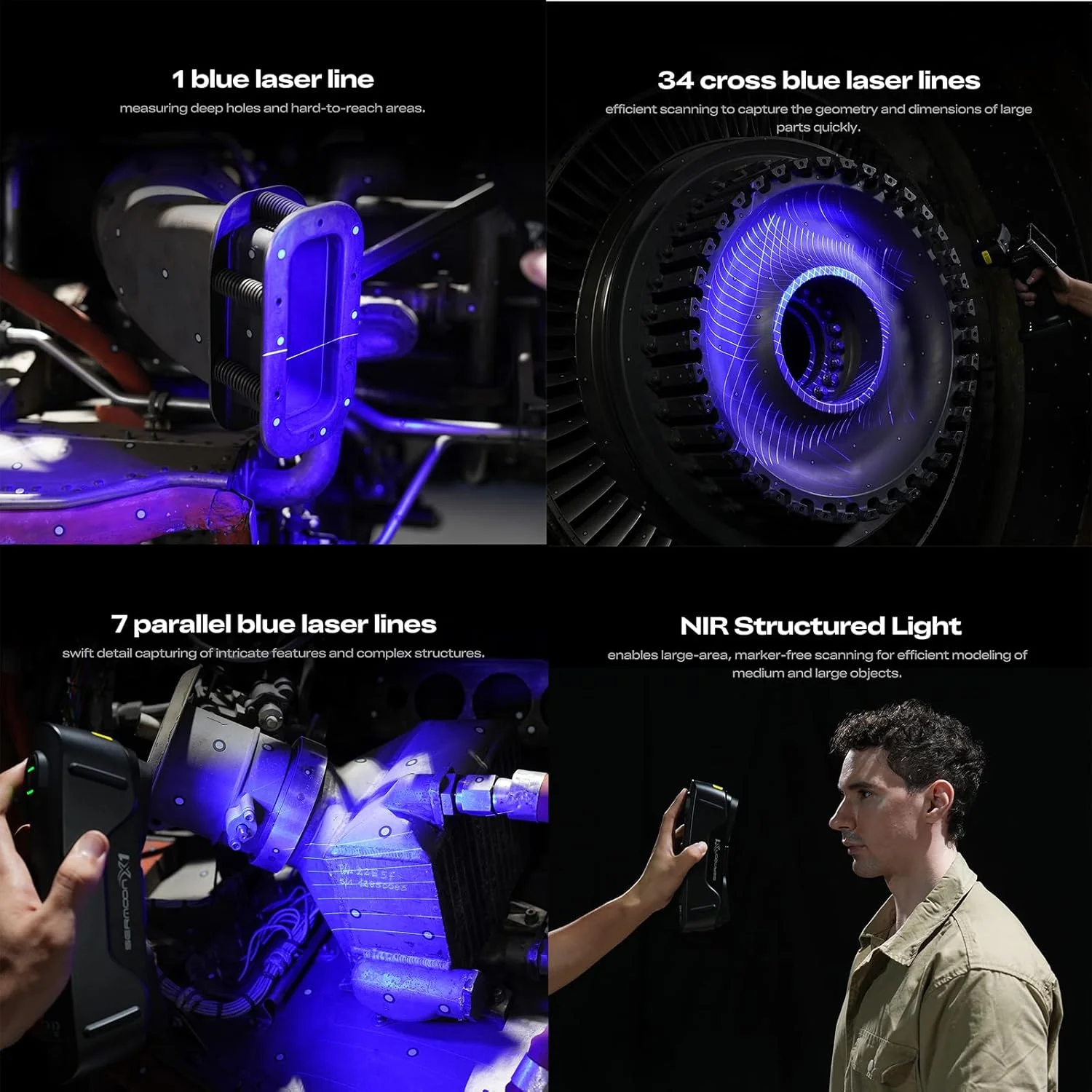 اسکنر سه بعدی کرالیتی Sermoon X1