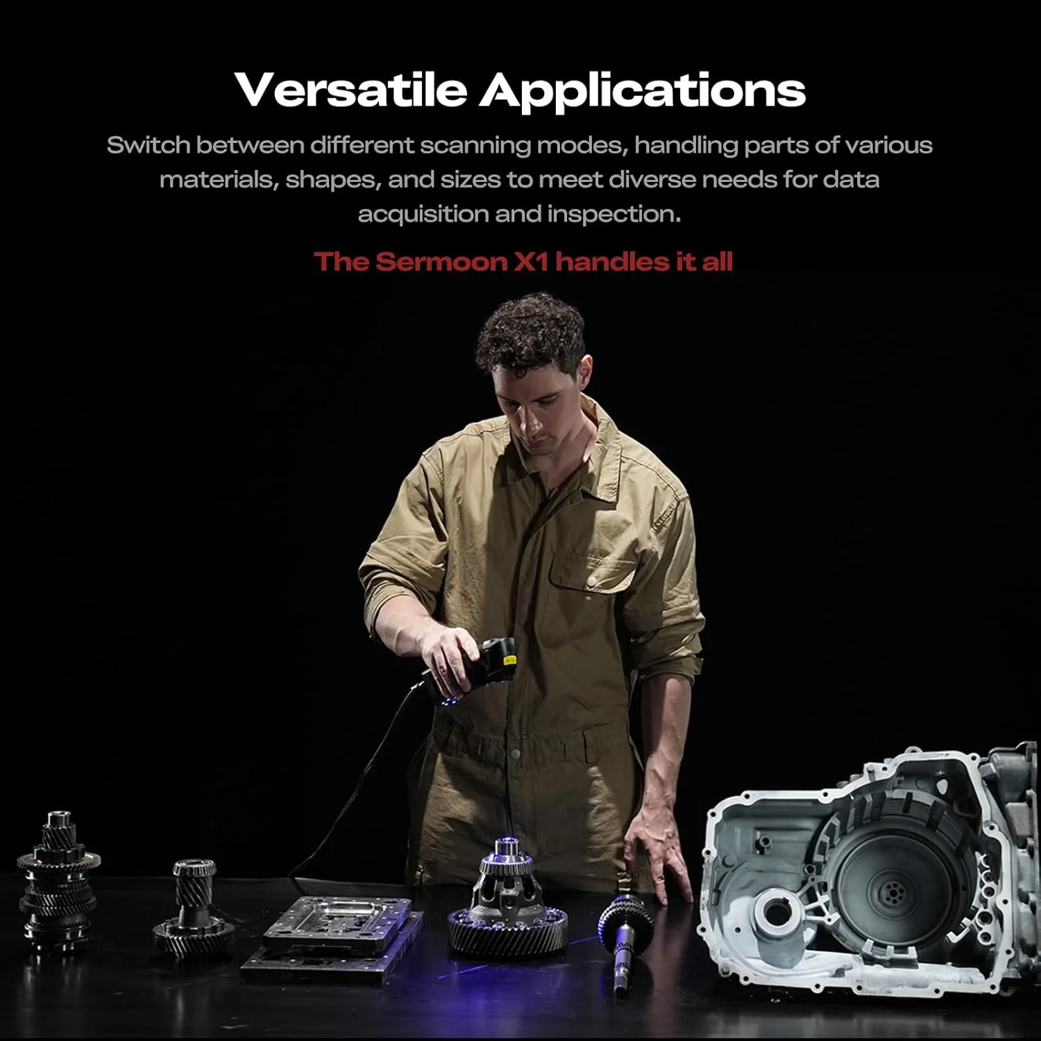 اسکنر سه بعدی کرالیتی Sermoon X1