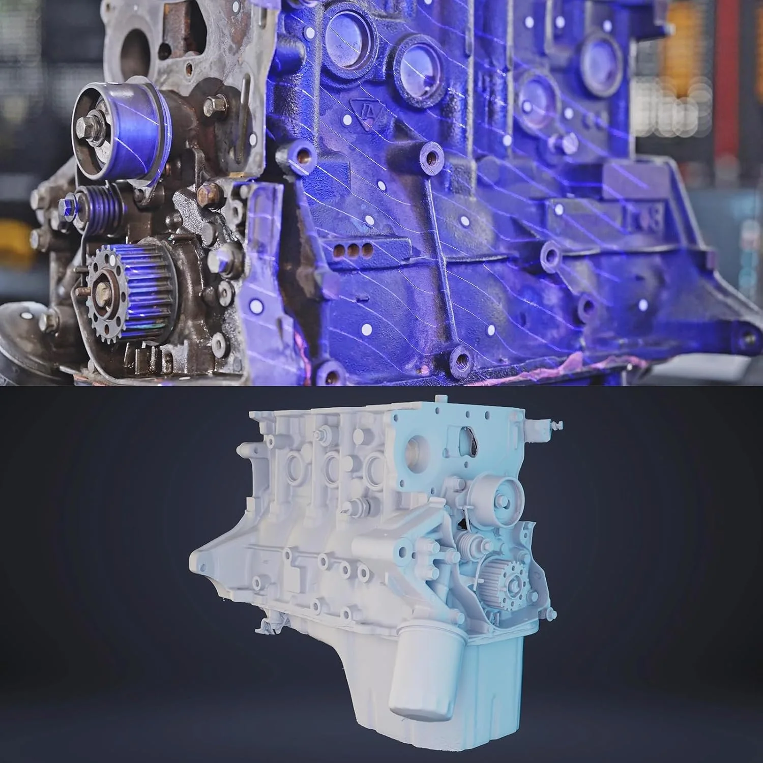 اسکنر سه بعدی Creality Otter Pro برای خودرو به همراه نشانگرهای اسکن سه بعدی 3.0 میلی متری، 10 برگه 400 نقطه اسکنر سه بعدی Creality Otter Pro برای خودرو به همراه نشانگرهای اسکن سه بعدی 3.0 میلی متری، 10 برگه 400 نقطه