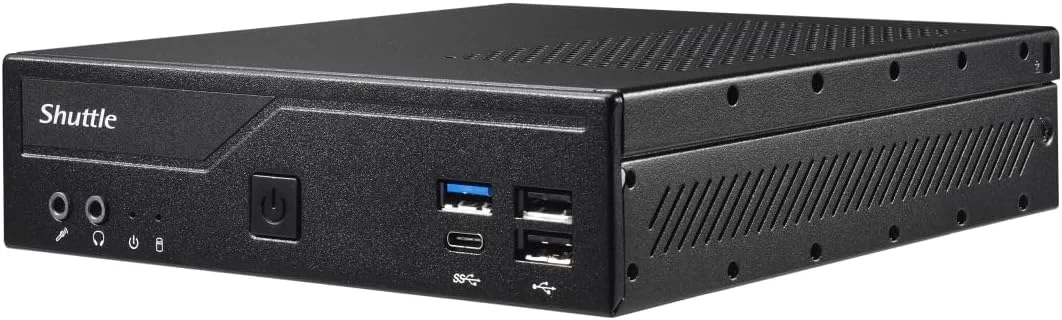 سیستم شاتل XPC Slim DH610 Barebone - کامپیوتر باریک - سوکت LGA-1700 - پشتیبانی از 1 پردازنده