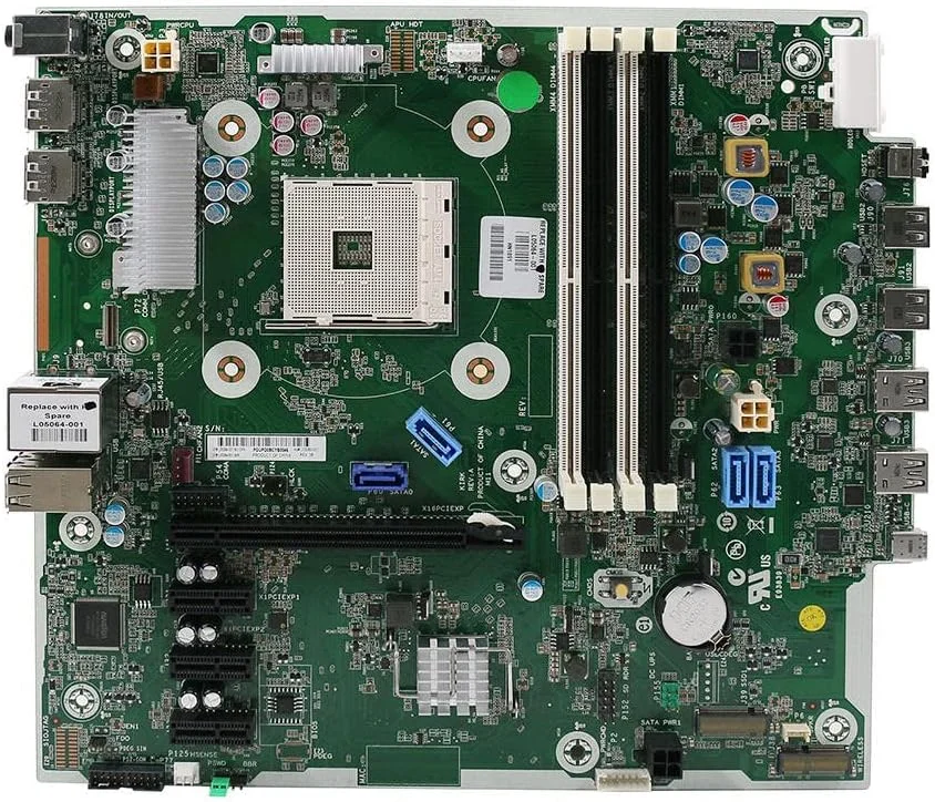 مادربرد کامپیوتر رومیزی EliteDesk 705 G4 MT مدل L05064-001 L03080-001 AM4 تست شده