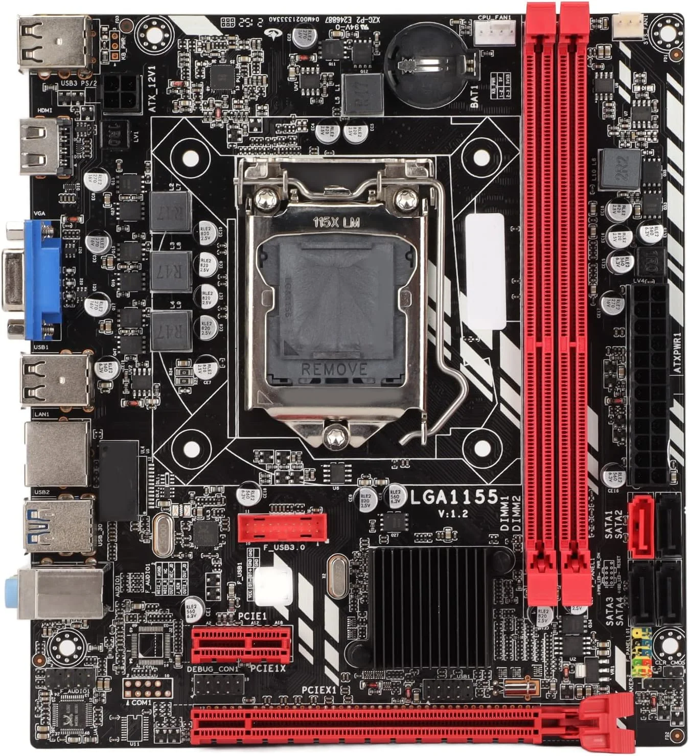 مادربرد GOWENIC B75M MATX DDR3 برای پردازنده های Core i7 i5 i3 LGA1155، خروجی VGA دیجیتال HD مادربرد GOWENIC B75M MATX DDR3 برای پردازنده های Core i7 i5 i3 LGA1155، خروجی VGA دیجیتال HD