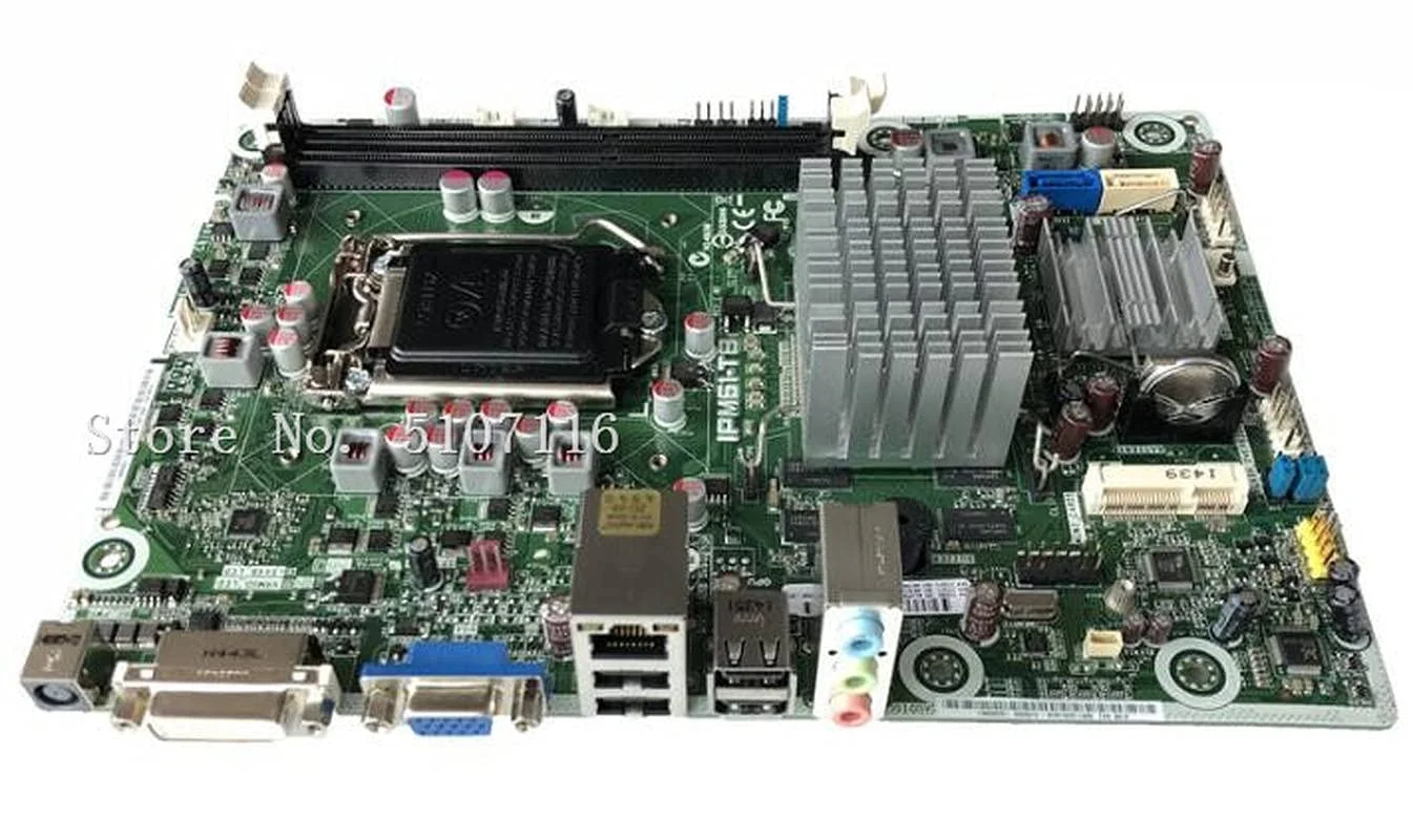 مادربرد رومیزی Micro-ATX برای سیستم های 110 Tenby-U IPM61-TB H61، سوکت LGA 1150، DDR4، 8 گیگابایت، SATA 2، PCIe x16، x1، 6 SATA، 1 USB 2.0، 2 Ethernet، چیپست H61 Express