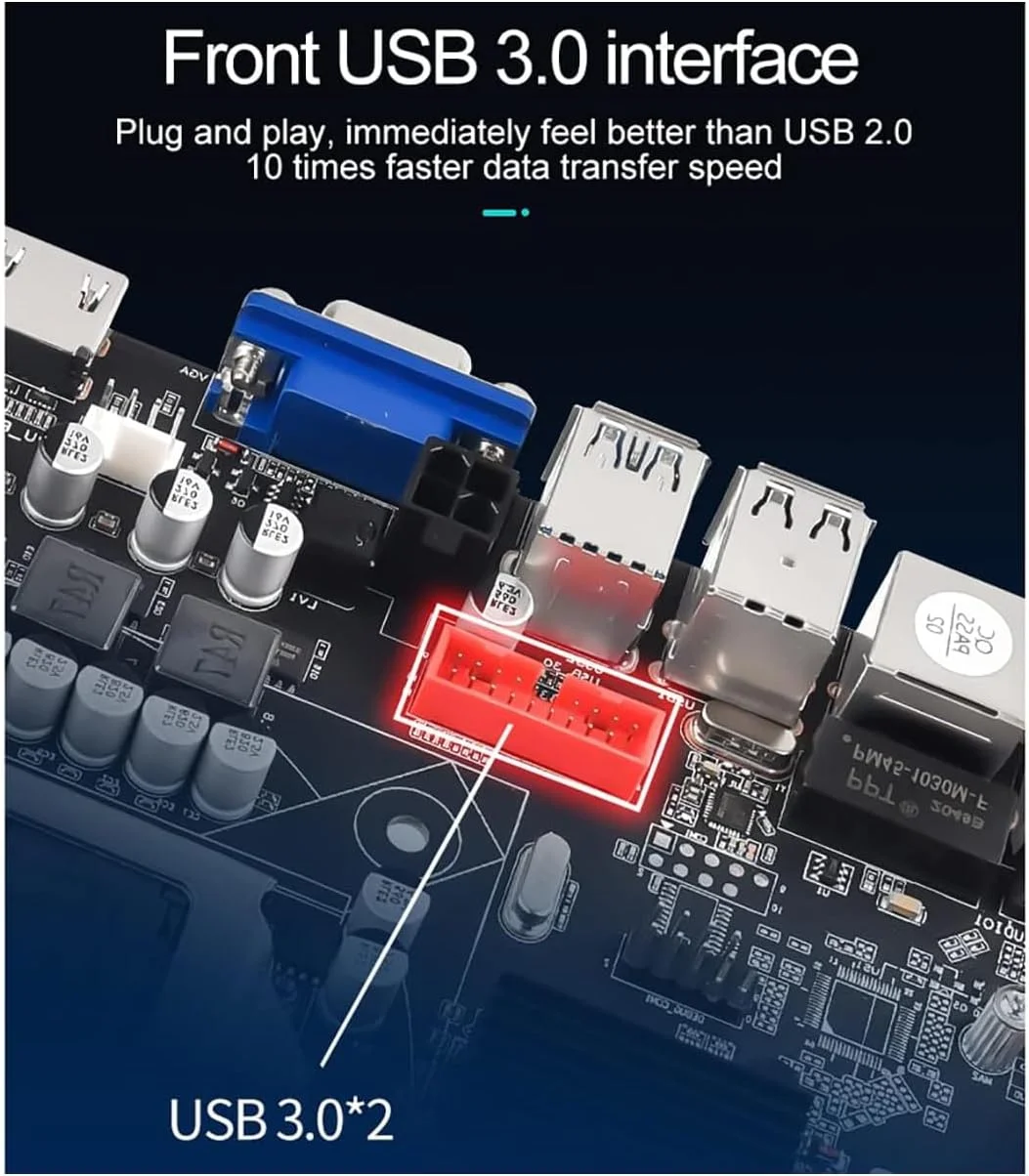 مادربرد رومیزی B75 LGA 1155 با پشتیبانی از رم DDR3 به همراه NVME M.2 + رابط WiFi M.2 و USB3.0 SATA3.0 مادربرد رومیزی B75 LGA 1155 با پشتیبانی از رم DDR3 به همراه NVME M.2 + رابط WiFi M.2 و USB3.0 SATA3.0