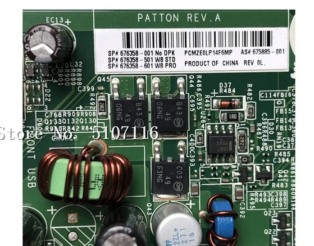 مادربرد رومیزی برای 4300 MS-7782 676358-001 675885-001