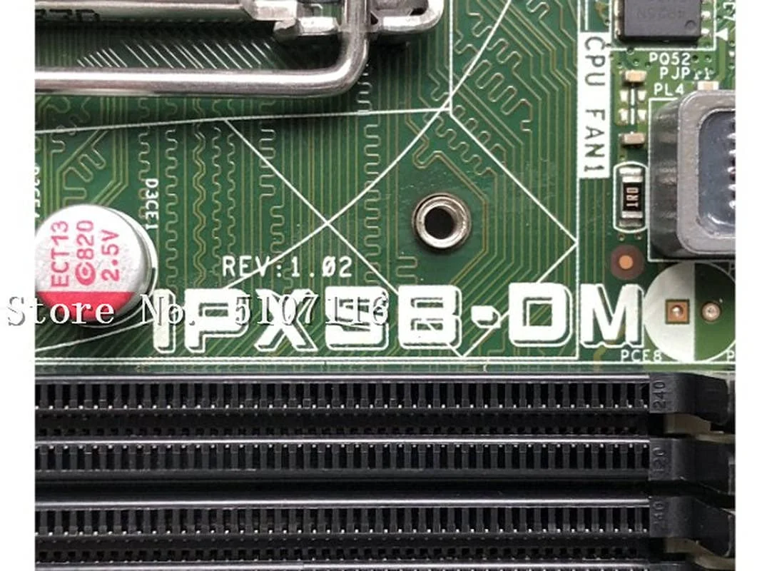 مادربرد رومیزی برای IPXSB-DM 17x17 ITX 691719/683037-001 12V DC