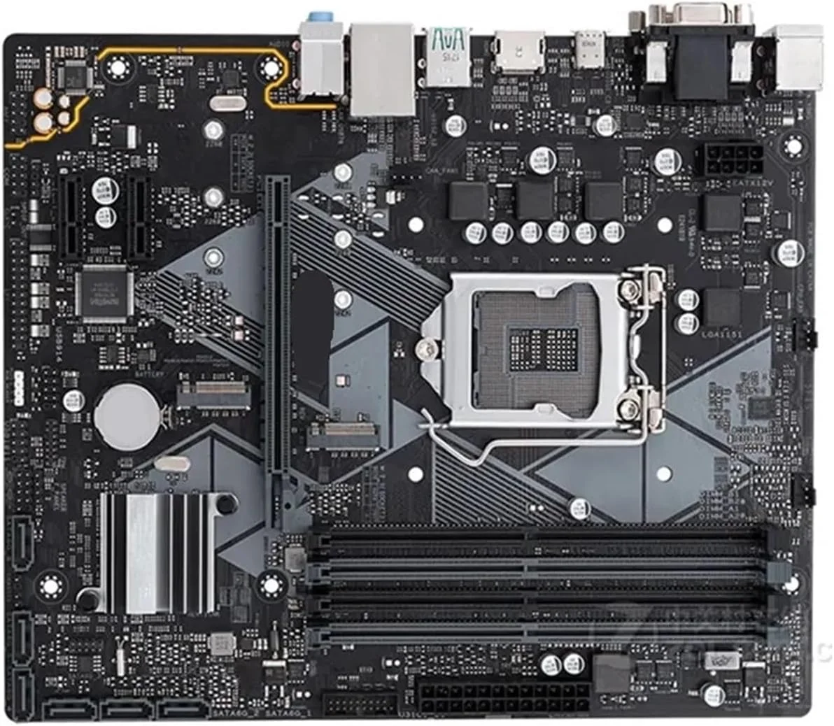 مادربرد رومیزی مدل B360M-A، سوکت LGA1151، DDR4 مادربرد رومیزی مدل B360M-A، سوکت LGA1151، DDR4