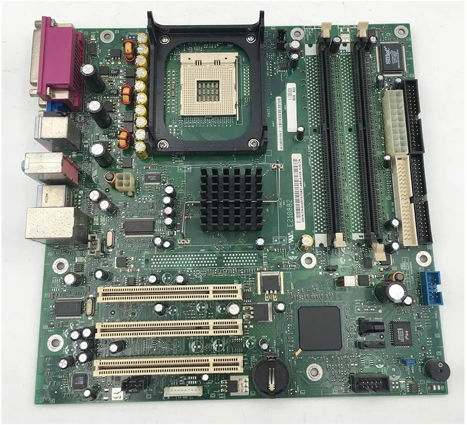 مادربرد کامپیوتر رومیزی مدل 170L 1100 3000، شماره قطعه 0U2575 U2575 DH513 865G DDR، تست شده و کاملا سالم