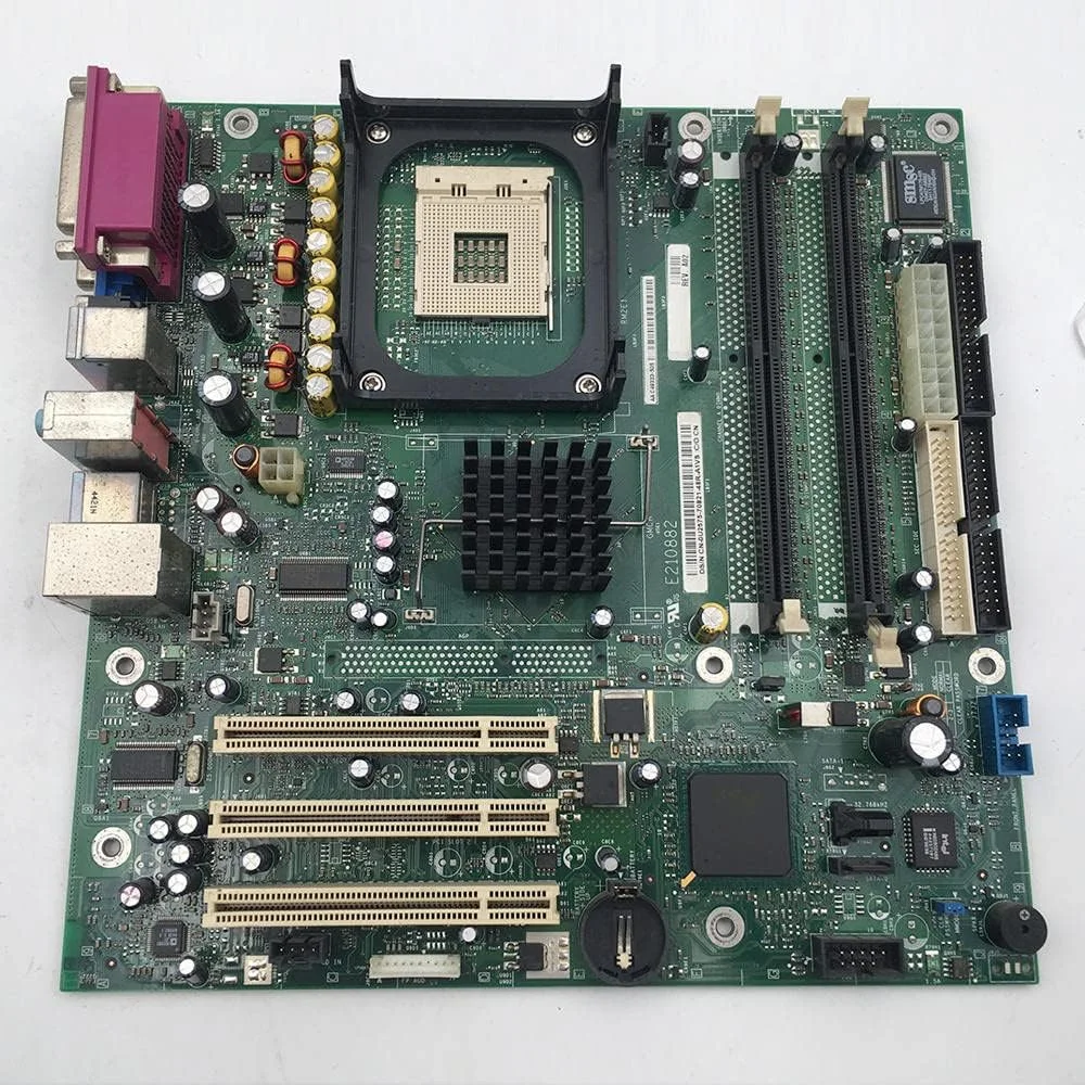 مادربرد کامپیوتر رومیزی مدل 170L 1100 3000، شماره قطعه 0U2575 U2575 DH513 865G DDR، تست شده و کاملا سالم