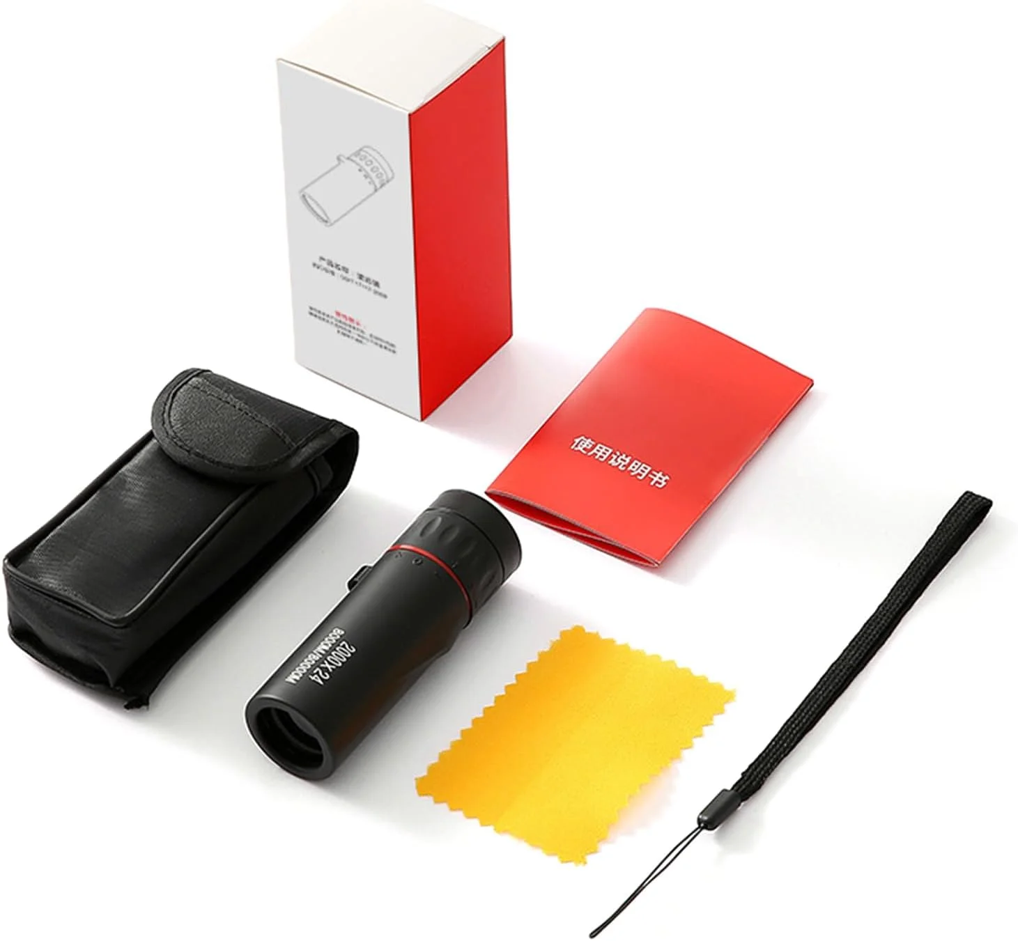 تلسکوپ تک چشمی، تلسکوپ تک چشمی 2000x24 با کیفیت بالا، تلسکوپ تک چشمی سبک وزن با آداپتور تلفن و لنز با کیفیت بالا تلسکوپ تک چشمی، تلسکوپ تک چشمی 2000x24 با کیفیت بالا، تلسکوپ تک چشمی سبک وزن با آداپتور تلفن و لنز با کیفیت بالا