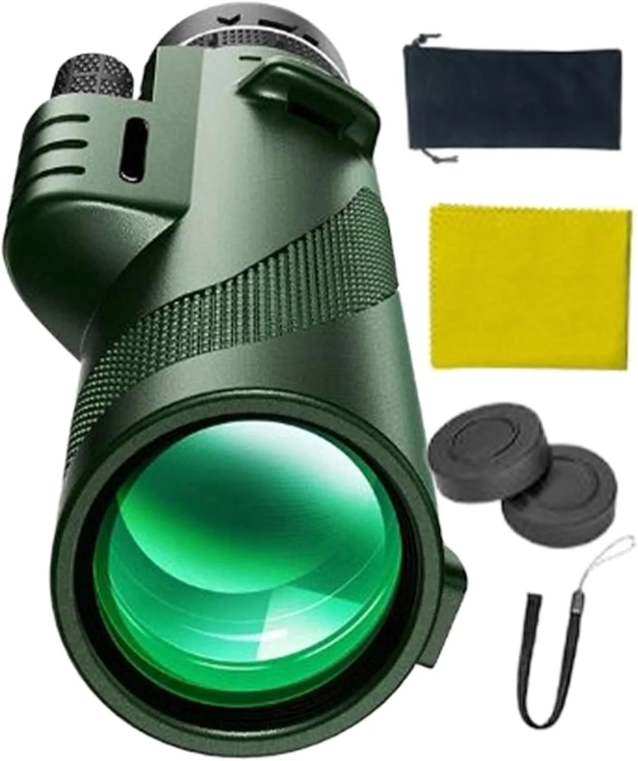 تلسکوپ برای بزرگسالان، تلسکوپ های تک چشمی - بزرگنمایی 80X، جمع و جور و سبک وزن برای تماشای پرندگان، رصد ستارگان و نجوم در فضای باز