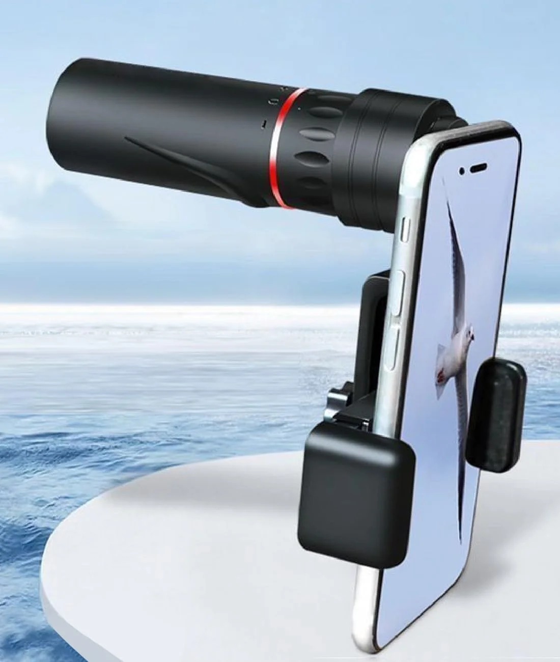 تلسکوپ مینیاتوری برای بزرگسالان، تلسکوپ تک چشمی ضد آب برای کمپینگ و مسافرت