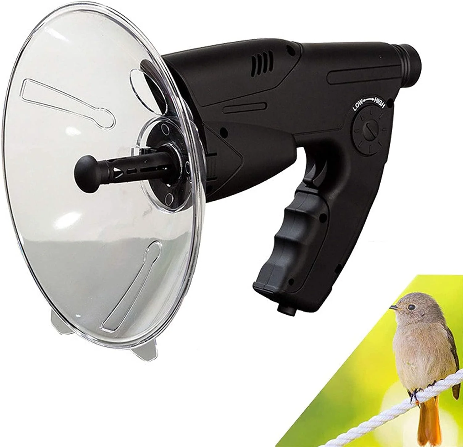 دستگاه شنیداری پارابولیک، گوش بیونیک، دستگاه موبایل، تک چشمی X8 تقویت کننده صدا، دستگاه دیجیتال مشاهده و شنیدن طبیعت