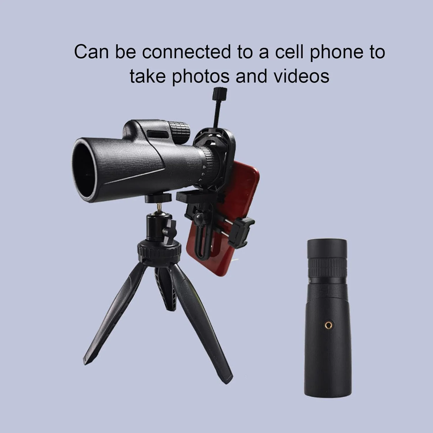 تلسکوپ مونوکولار زوم 6-18x42 با قدرت بالا - ایده آل برای تماشای پرندگان، مسافرت و کمپینگ تلسکوپ مونوکولار زوم 6-18x42 با قدرت بالا - ایده آل برای تماشای پرندگان، مسافرت و کمپینگ