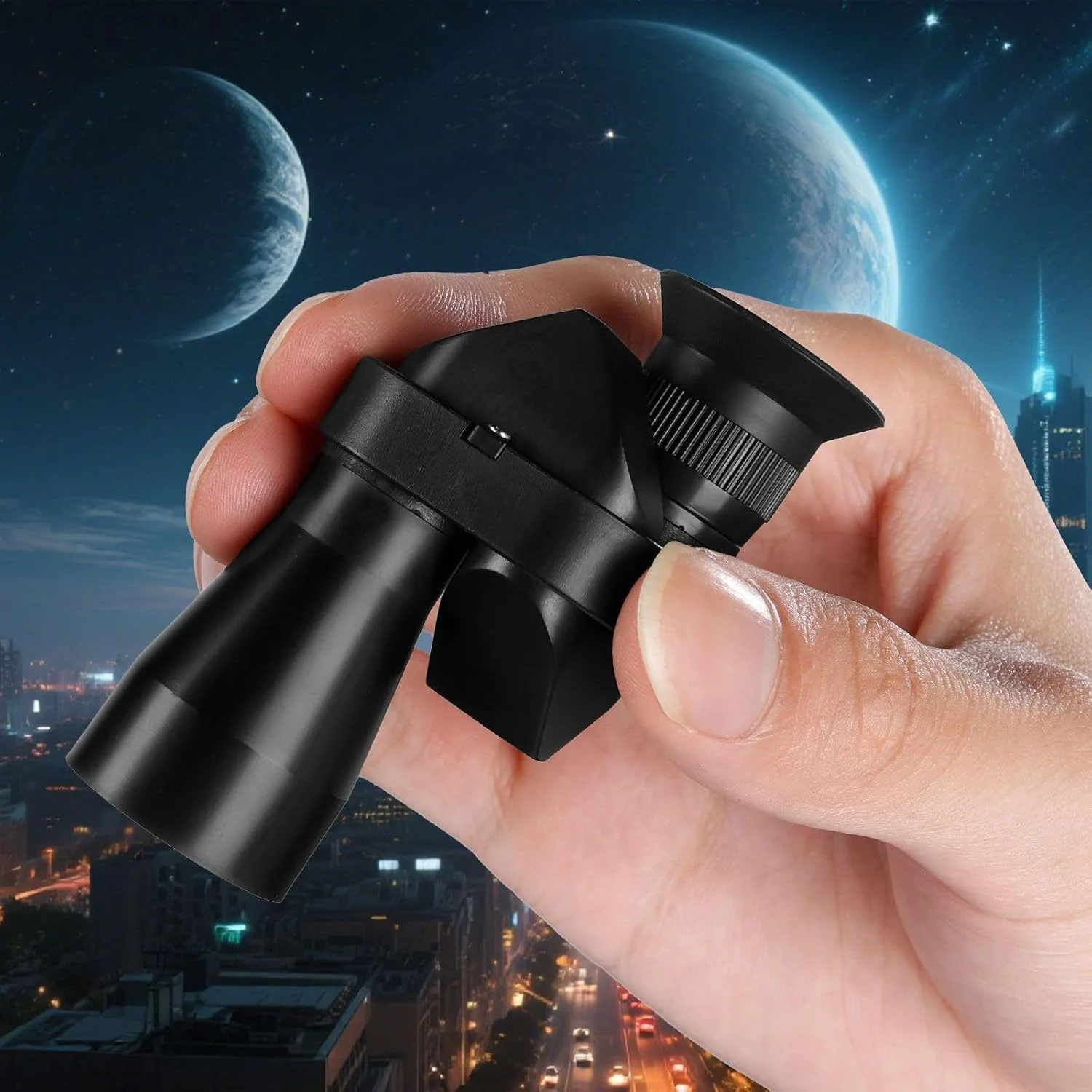 تلسکوپ تک چشمی قابل حمل 8x20 با بزرگنمایی بالا و طراحی ضد لغزش