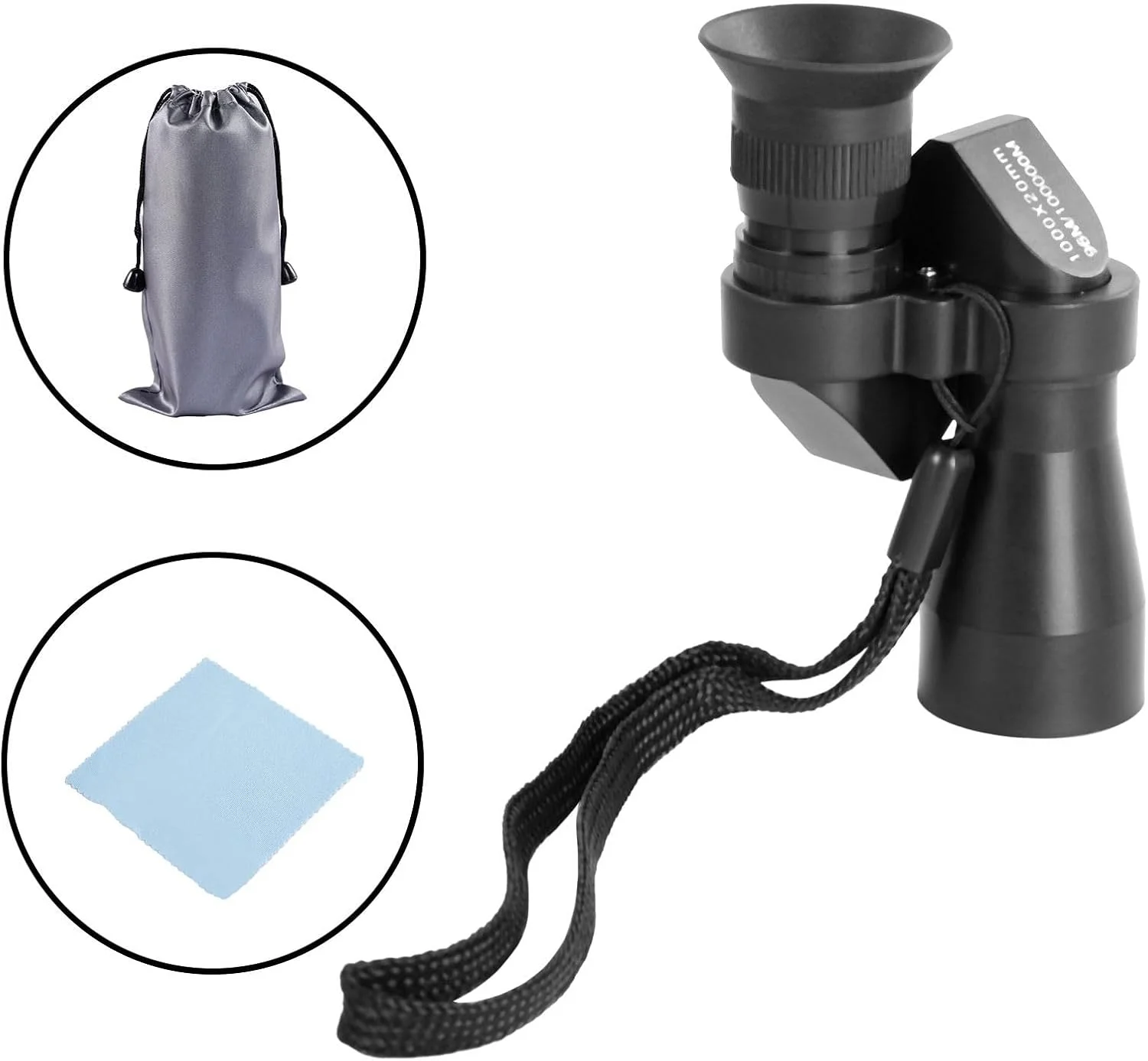 تلسکوپ تک چشمی قابل حمل 8x20 با بزرگنمایی بالا و طراحی ضد لغزش