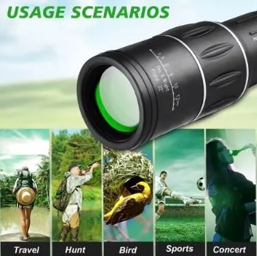 تلسکوپ تک چشمی برای تماشای پرندگان، حیات وحش، کمپینگ، پیاده روی و گردشگری