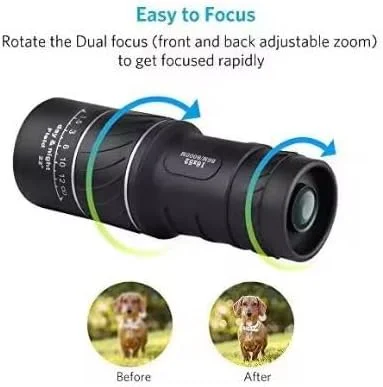 تلسکوپ تک چشمی برای تماشای پرندگان، حیات وحش، کمپینگ، پیاده روی و گردشگری