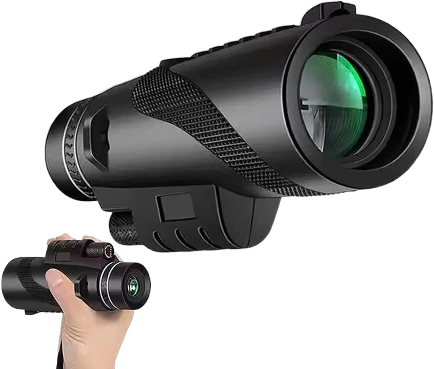 تلسکوپ تک چشمی | تک چشمی های با کیفیت بالا برای بزرگسالان، دوربین تک چشمی دستی با طراحی فشرده برای مسافرت، تماشای پرندگان و کمپینگ