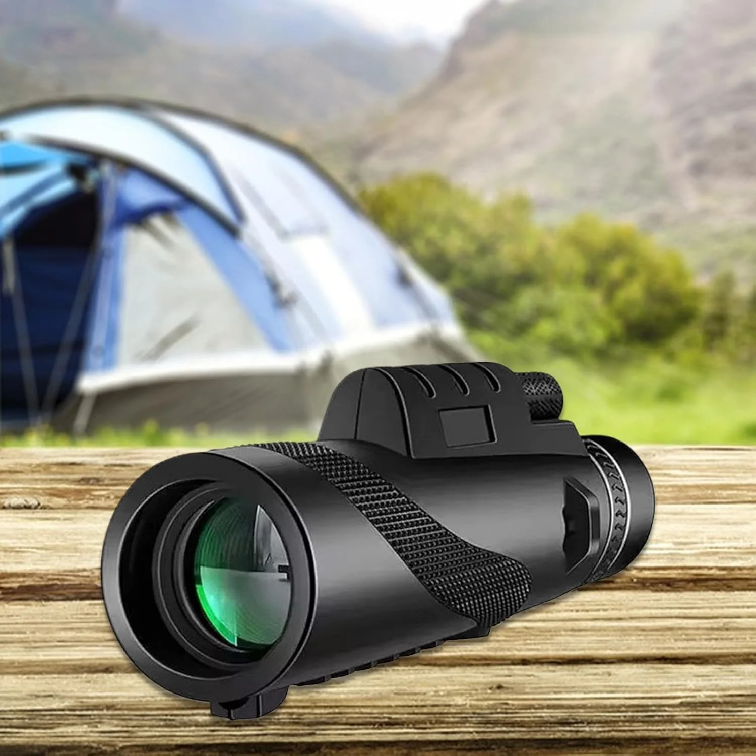 تلسکوپ تک چشمی | تک چشمی های با کیفیت بالا برای بزرگسالان، دوربین تک چشمی دستی با طراحی فشرده برای مسافرت، تماشای پرندگان و کمپینگ