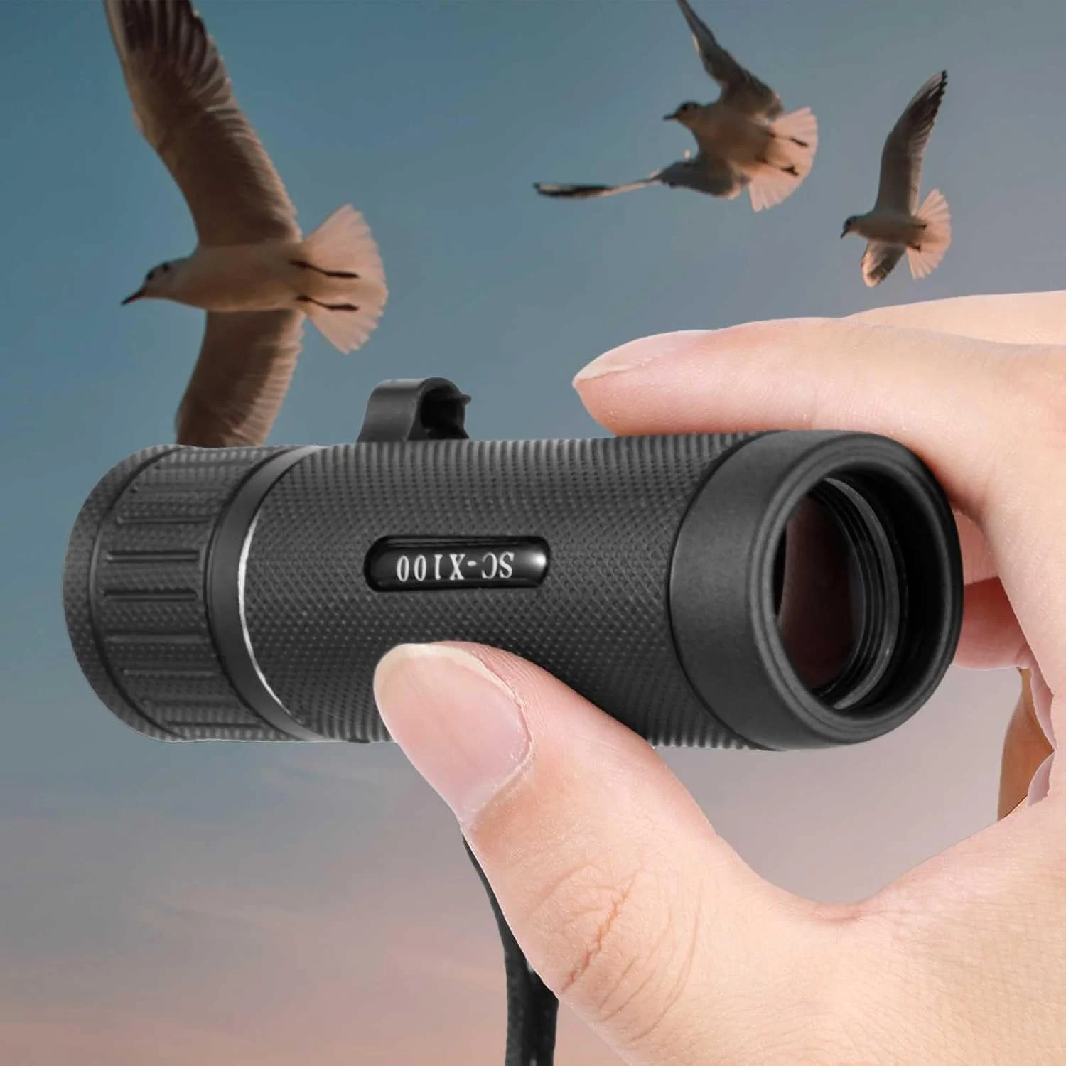 تلسکوپ تک چشمی 8X20، با قابلیت تنظیم فوکوس و طراحی قابل حمل برای سفر در فضای باز/کمپینگ/شکار