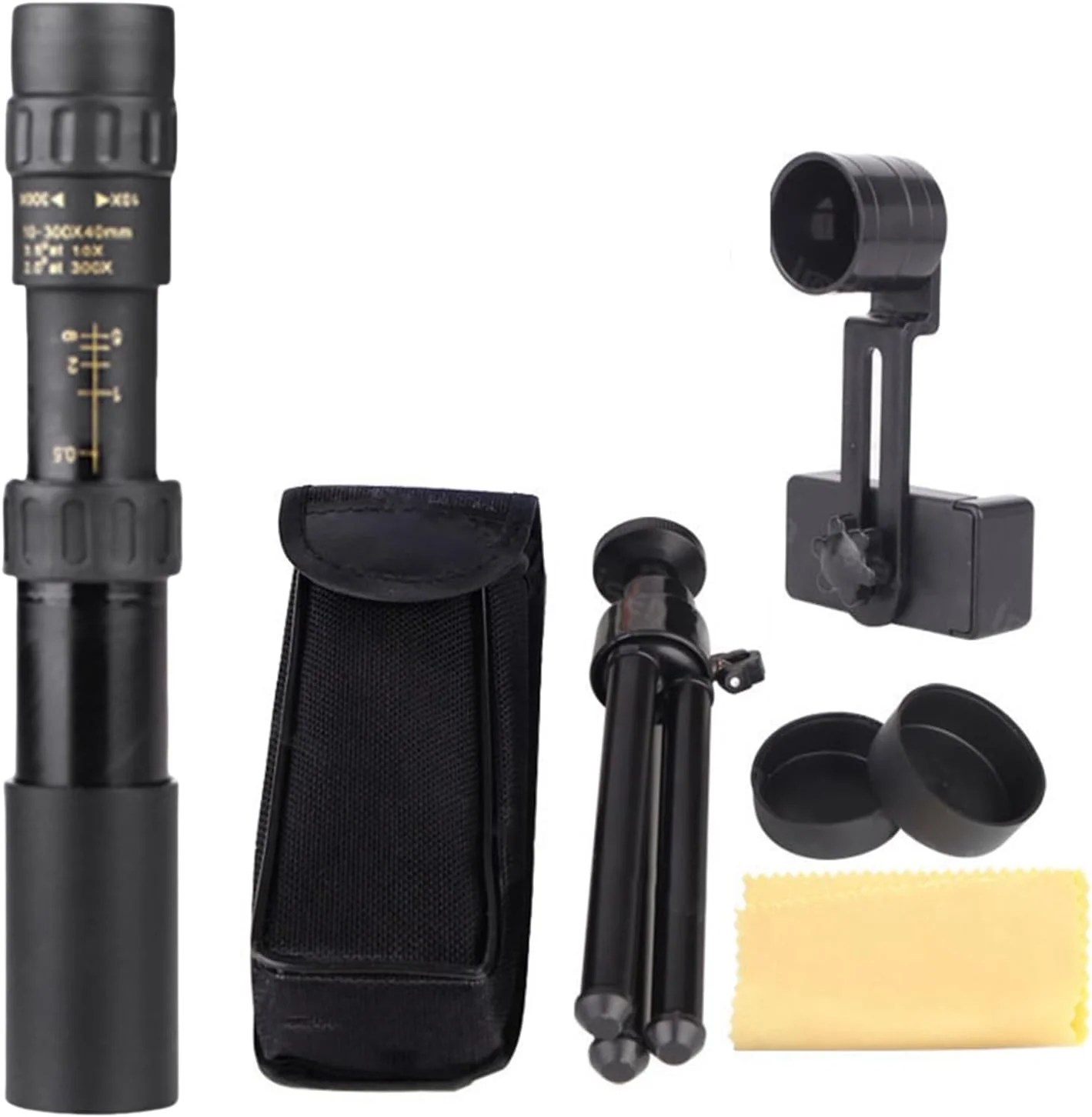 تک چشمی 10-300x40 با وضوح بالا، پوشش سبز، مناسب گردشگری و فعالیت های فضای باز